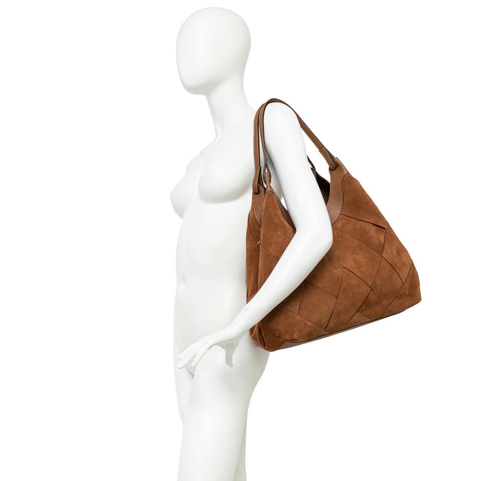 Borsa Dua large caramel BS12350 INT-CMCUOIO GIANNI CHIARINI 