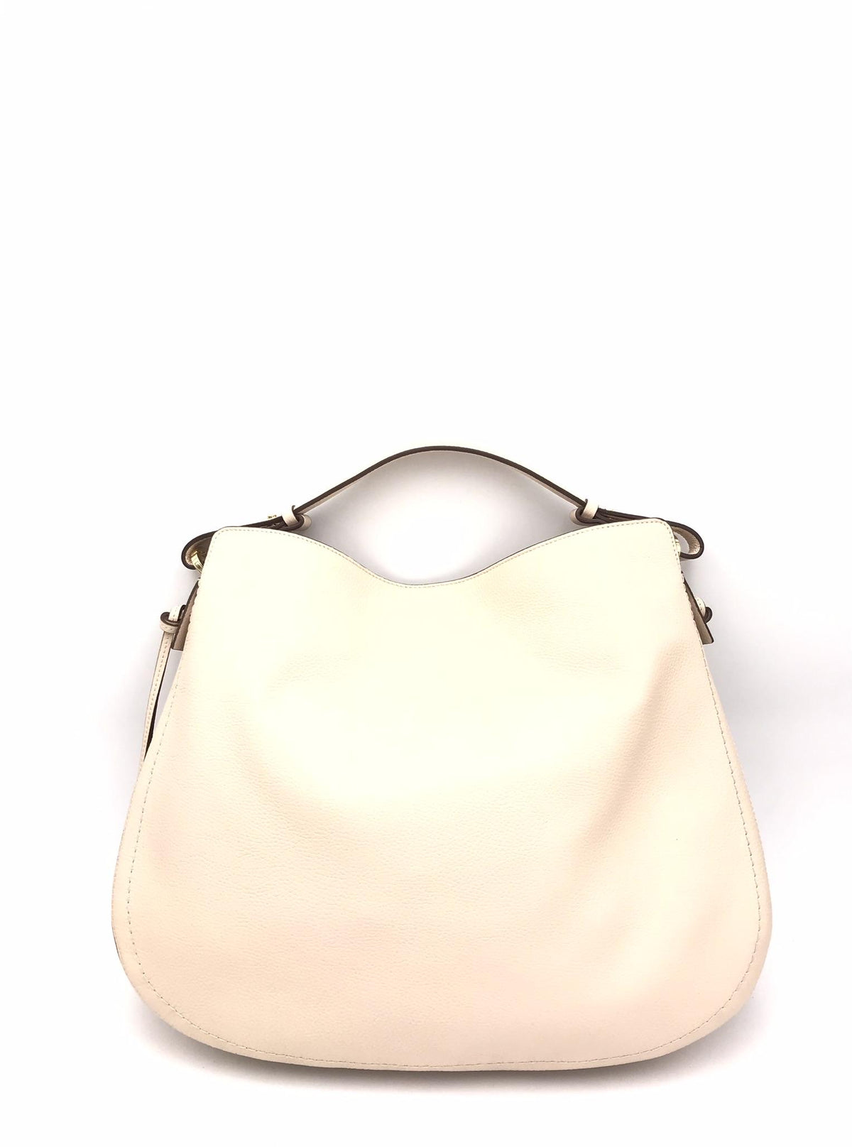 Borsa Carola in pelle martellata vaniglia 3032 VANIGLIA LORISTELLA 