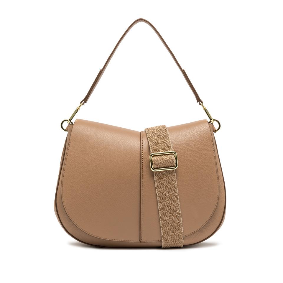 Borsa Helena round large clay BS6037 ROSA ANTICO GIANNI CHIARINI 