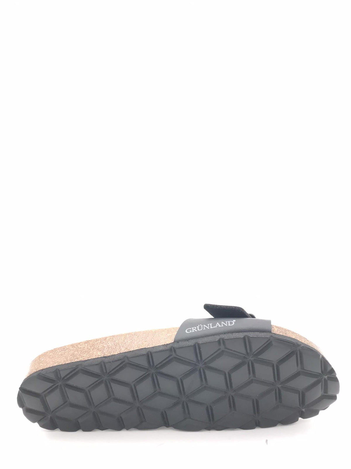 Ciabatta donna Sara fascia unica nera