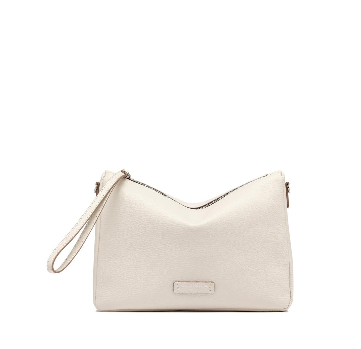 Borsa Nora pouch bottalata marble BS10225 LATTE GIANNI CHIARINI 