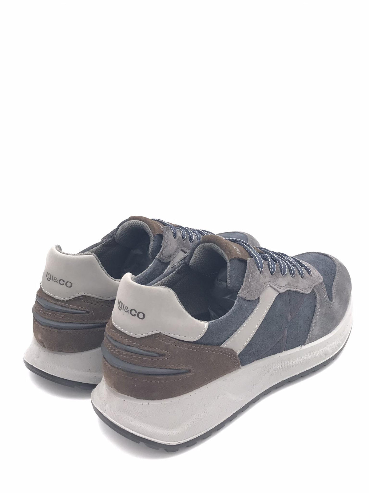 Sneakers Saronno antracite-blu 8638911 ANTRACITE-BLU IGI&CO 
