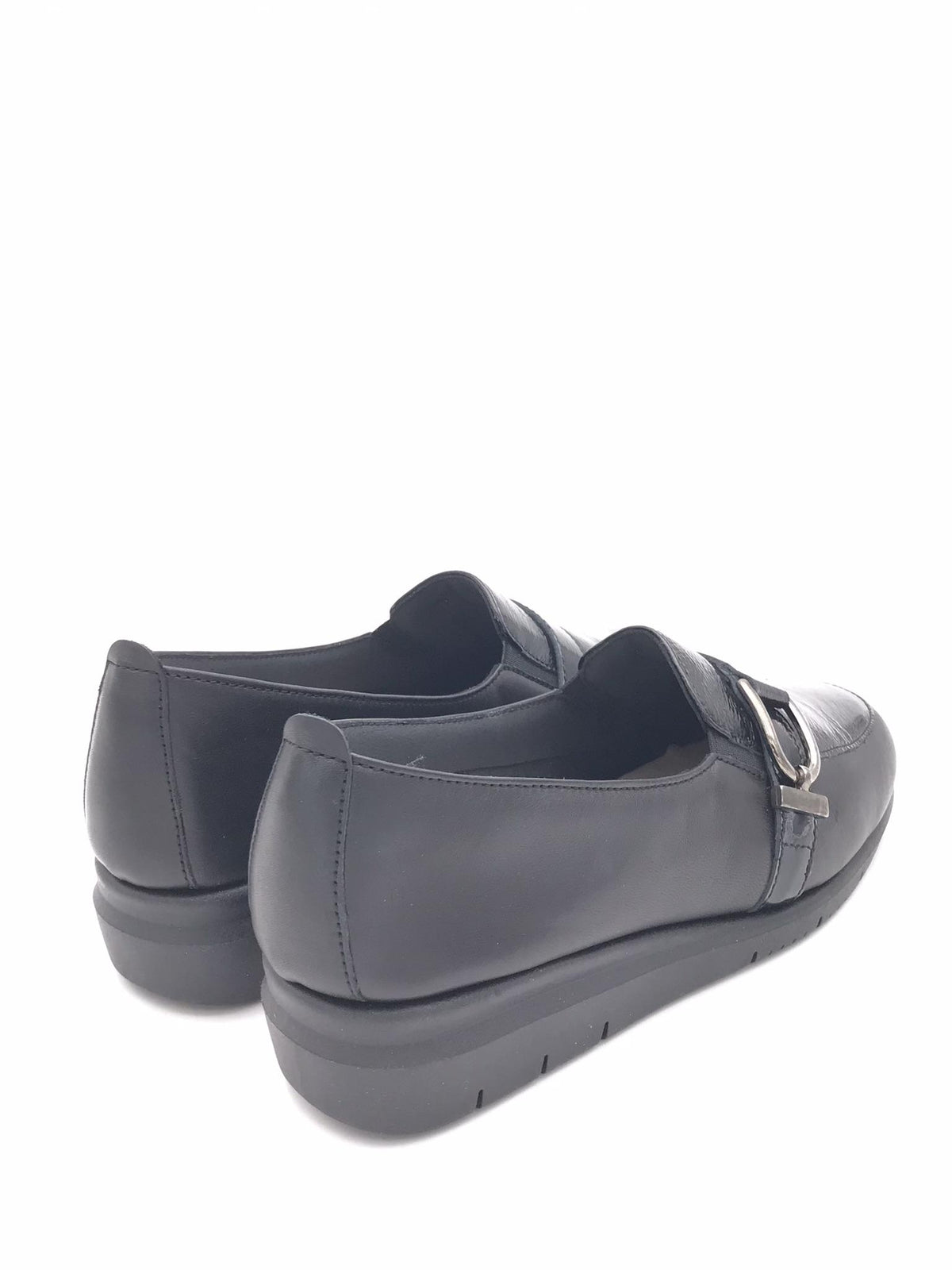 Mocassino Rysa in pelle nera SC6108 NERO GRUNLAND 