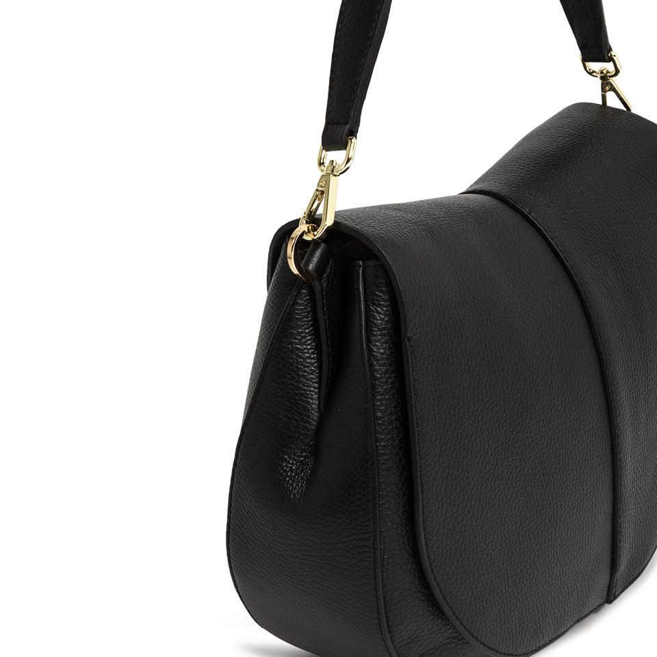 Borsa Helena round large nera BS6037 NERO GIANNI CHIARINI 