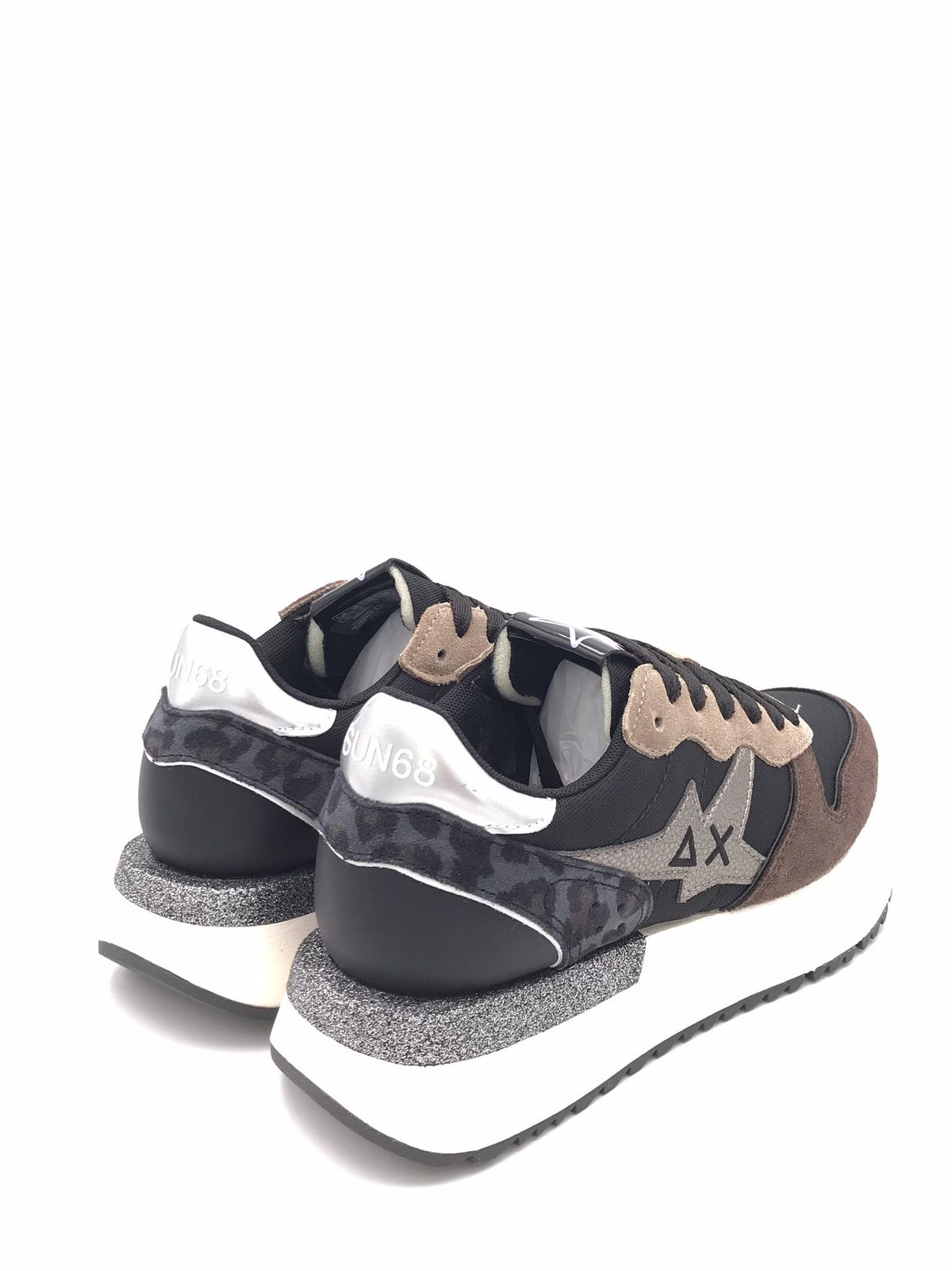 Sneakers big stargirl mix material nera Z45221 NERO SUN 68 