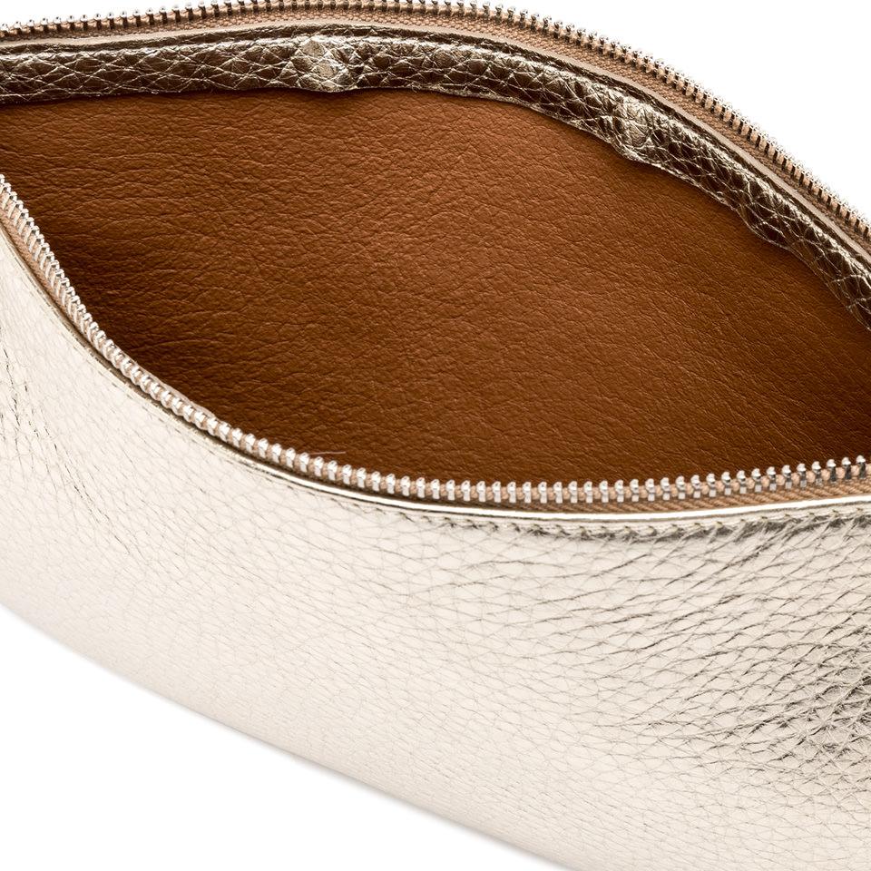 Borsa pochette Hermy light gold BS3975 PLATINO GIANNI CHIARINI 