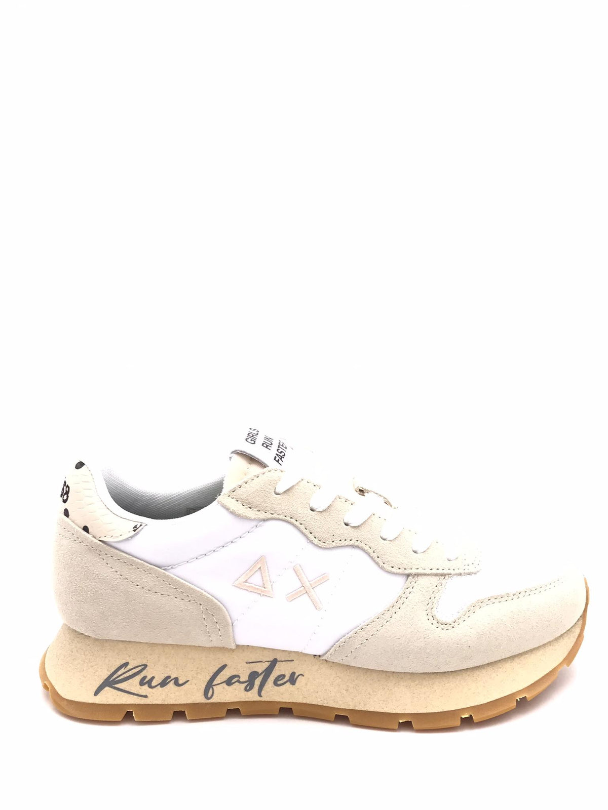 Sneakers donna Ally vintage bianco-panna