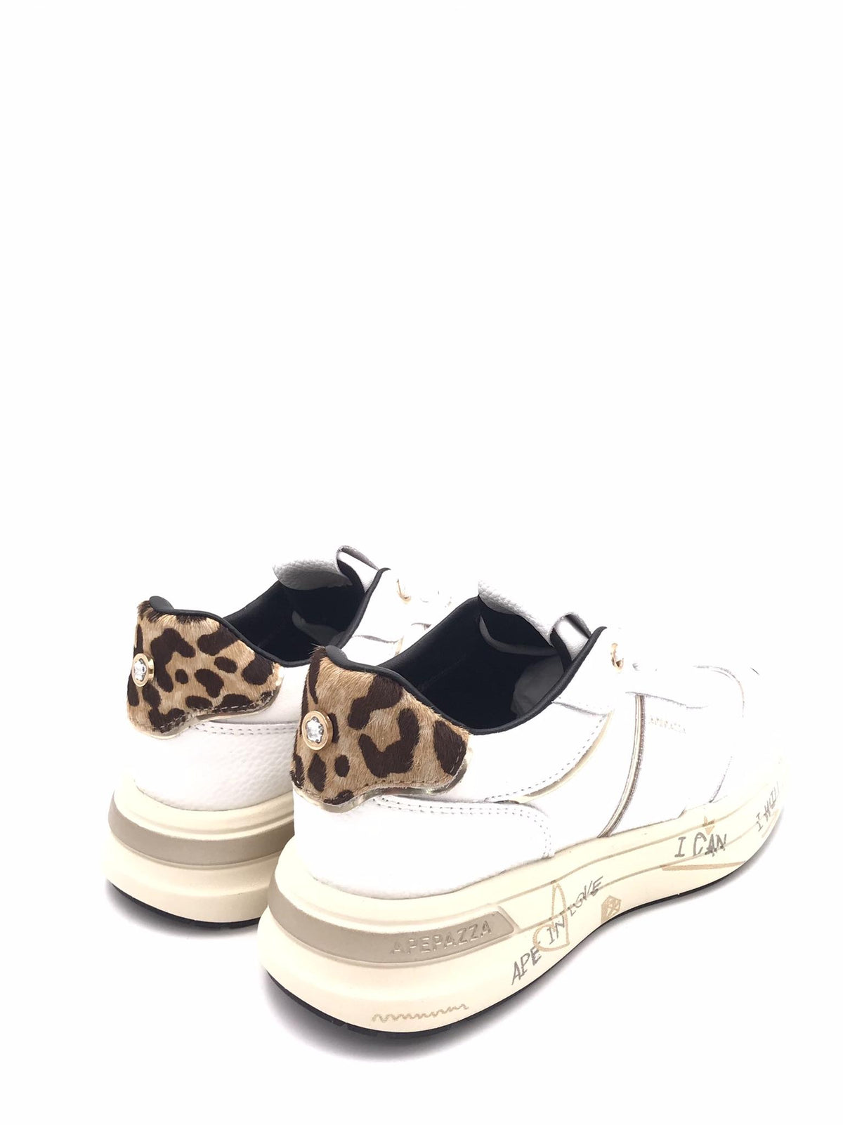 Sneakers Mallow bianca MALLOW01 LEABIANCA APEPAZZA 