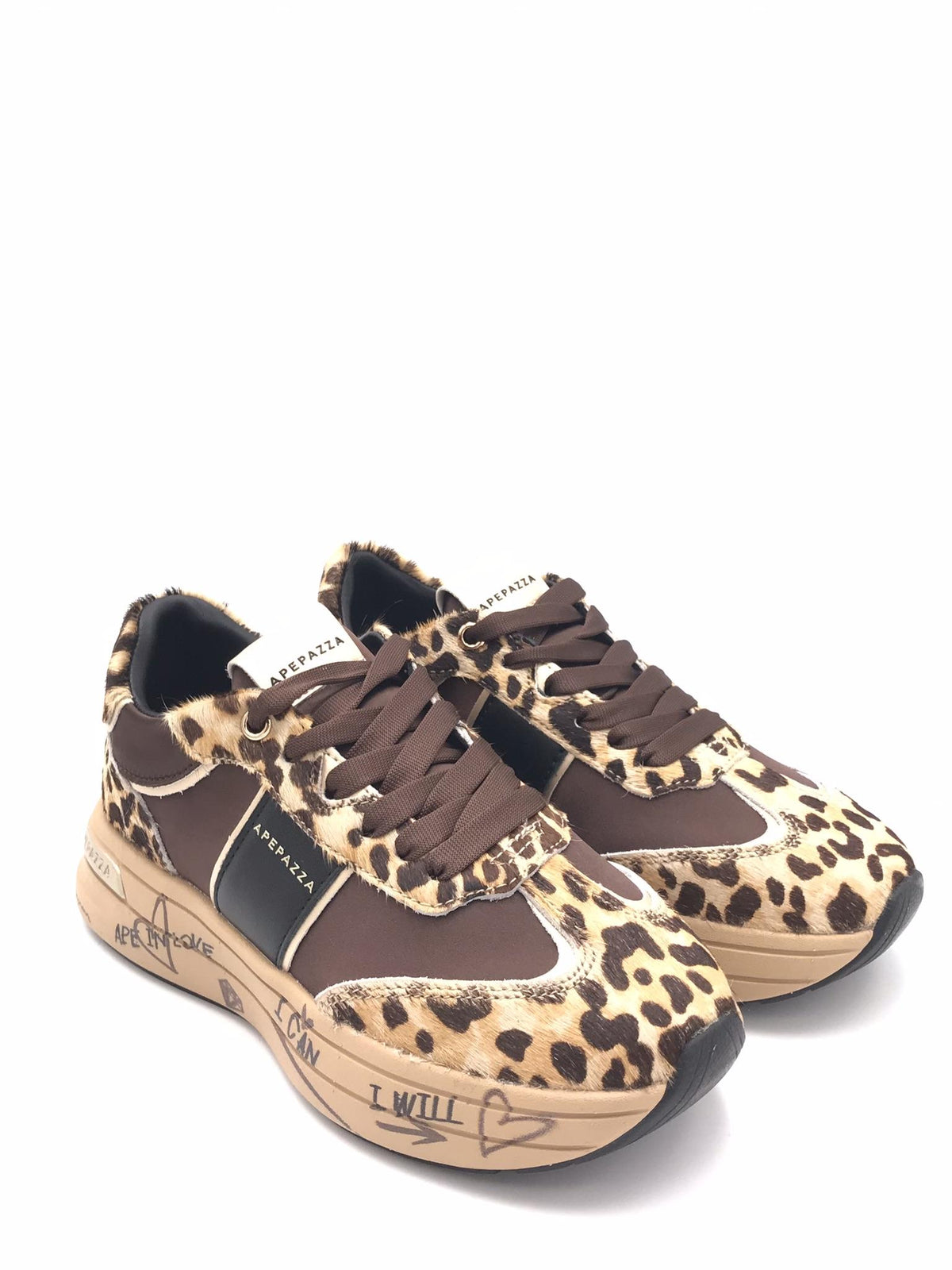 Sneakers Mallow leopardata MALLOW01 NYLLEOPARDATO APEPAZZA 