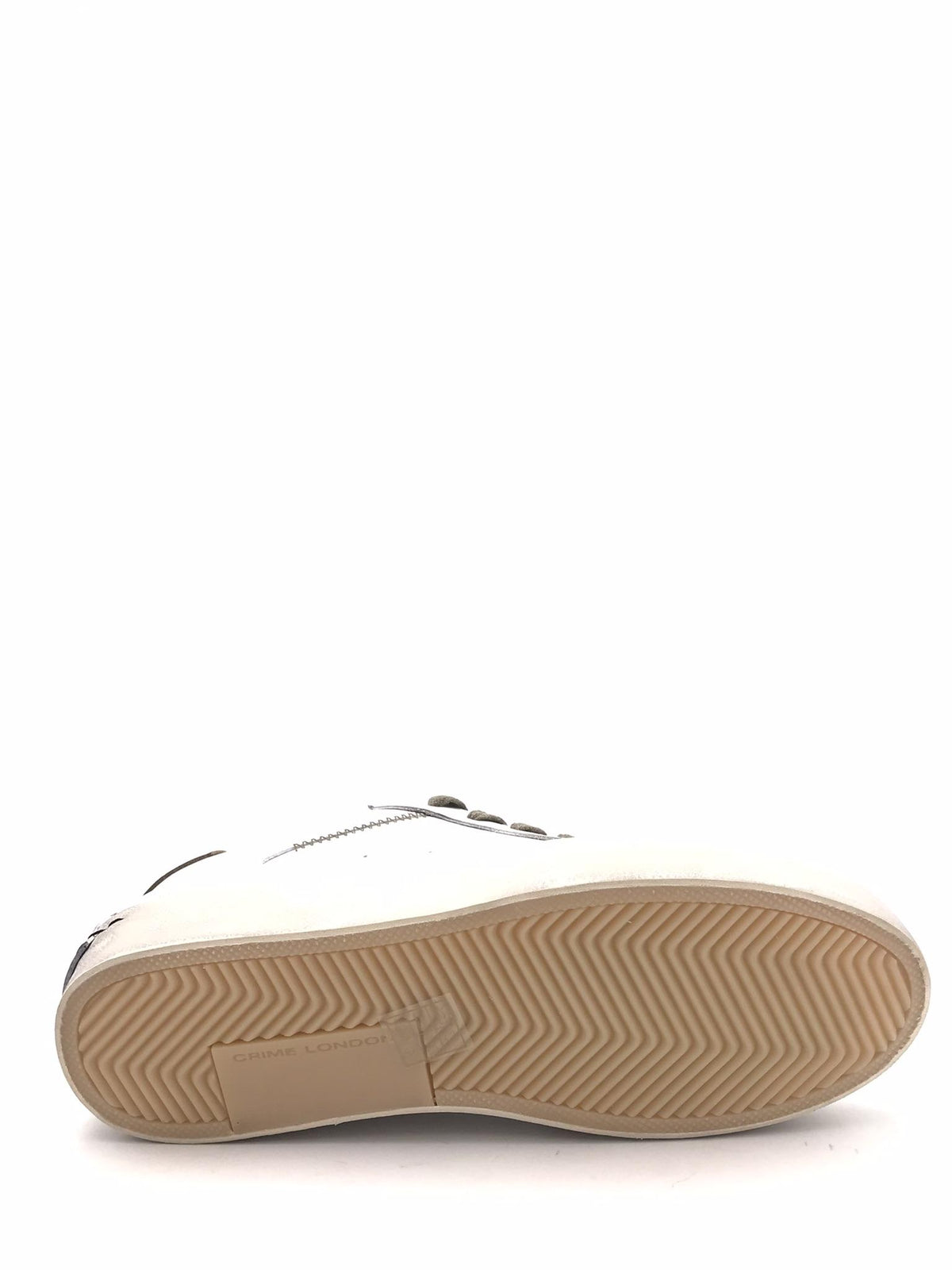 Sneakers uomo Distrassed bianca-verde