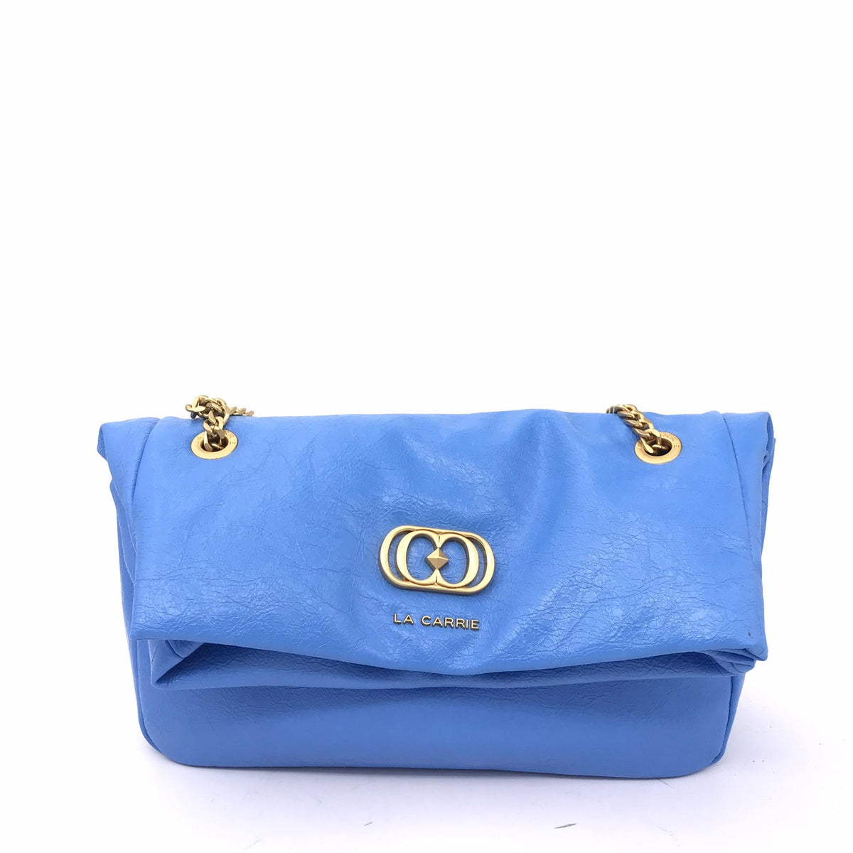 Borsa lumi small shoulder bag azzurro 151M-CX-140 AZZURRO LA CARRIE 