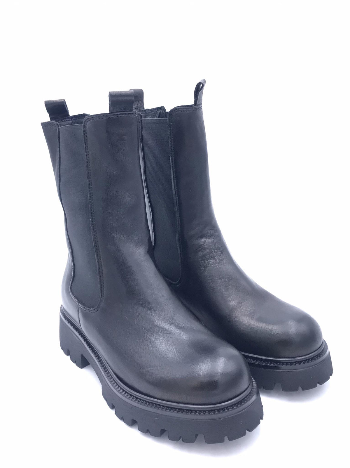 Boot in pelle nera 19575 NERO ZULIAN 