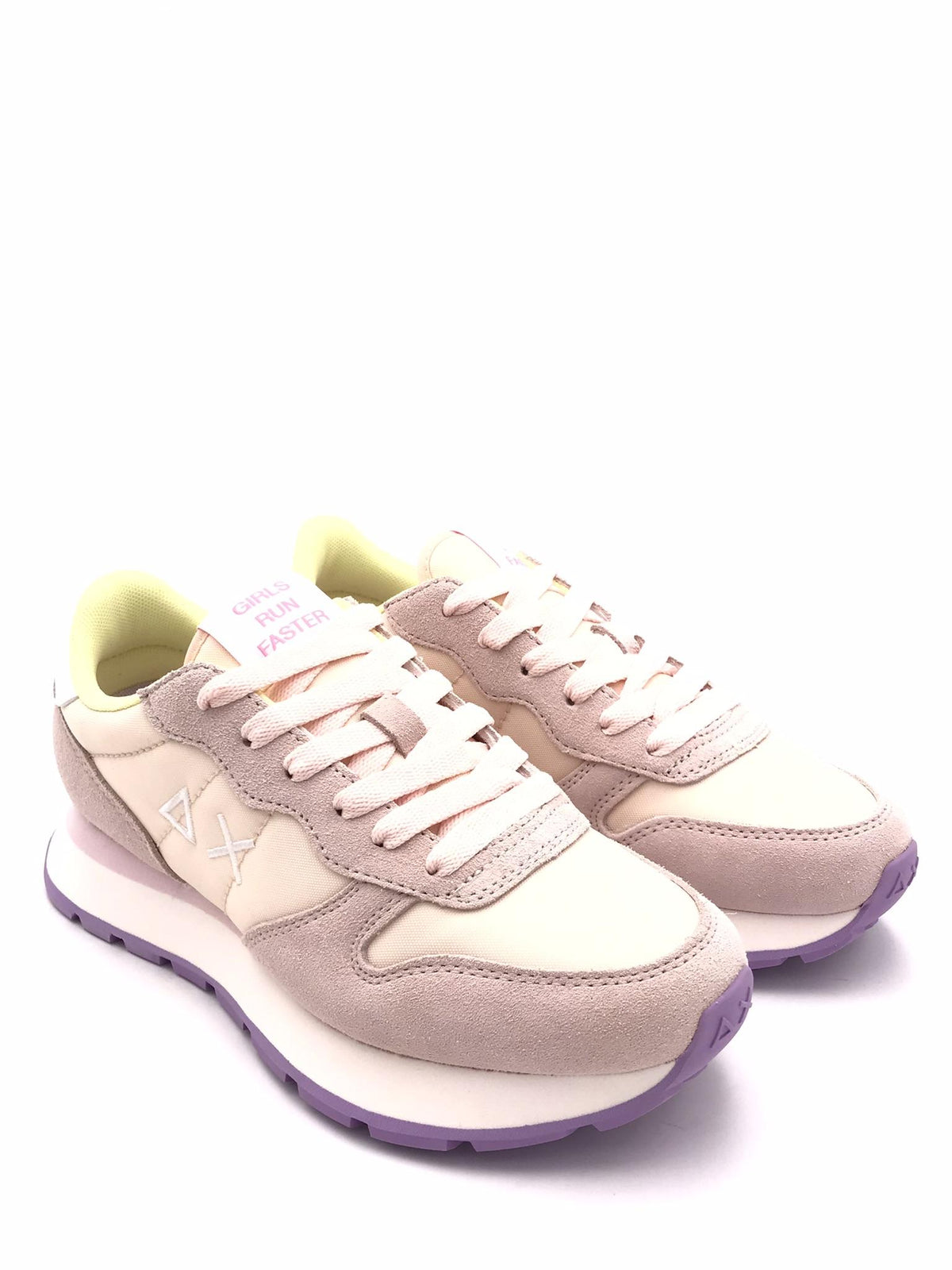 Sneakers donna Ally solid nylon porcellana