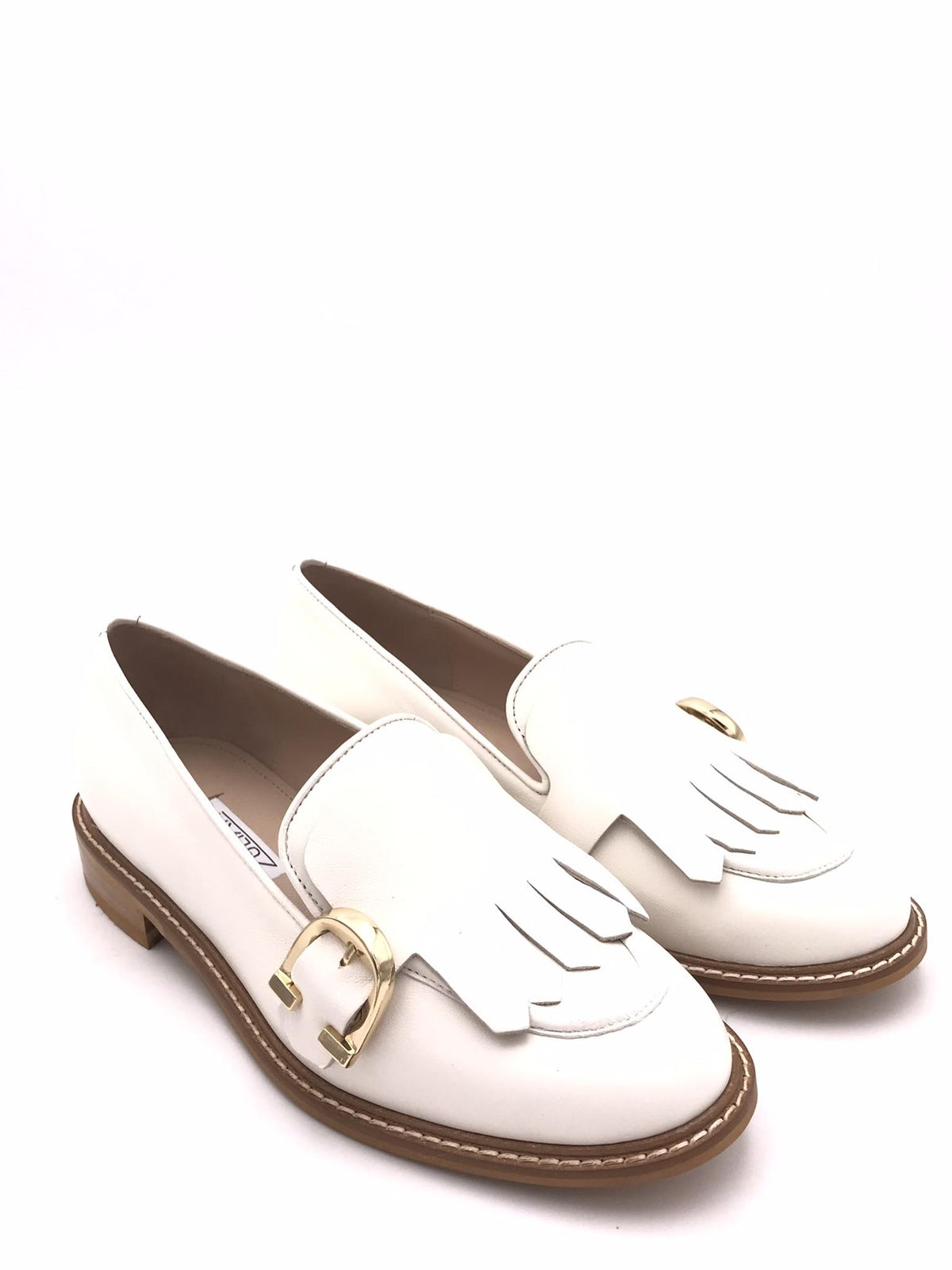 Mocassino Giusy in nappa latte