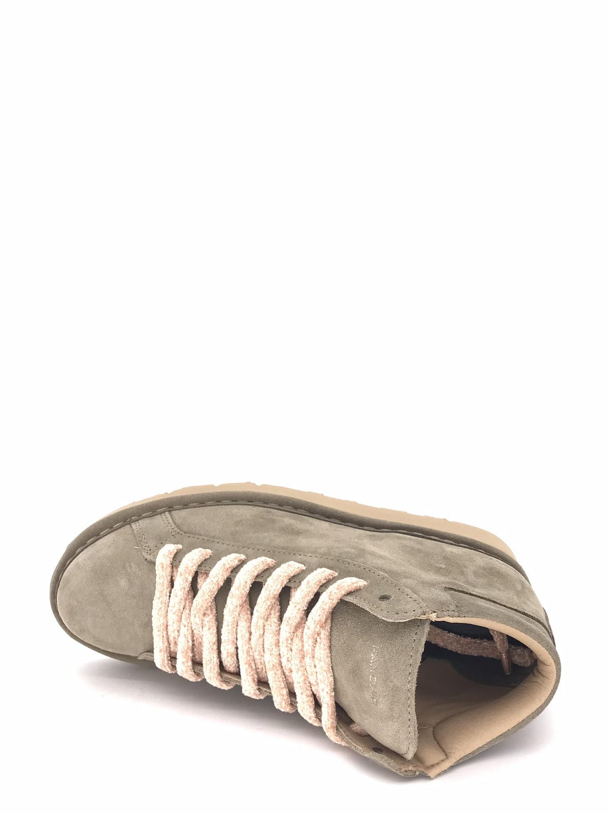 Ankle boot in suede militare P007/W002 MILITARE PANCHIC 