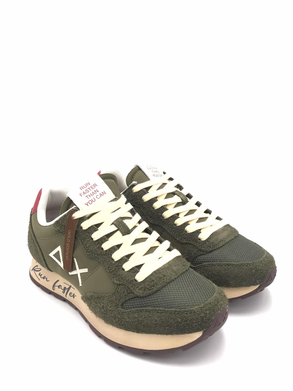 Sneakers Tom vintage militare scuro Z45105 MILTARE SUN 68 