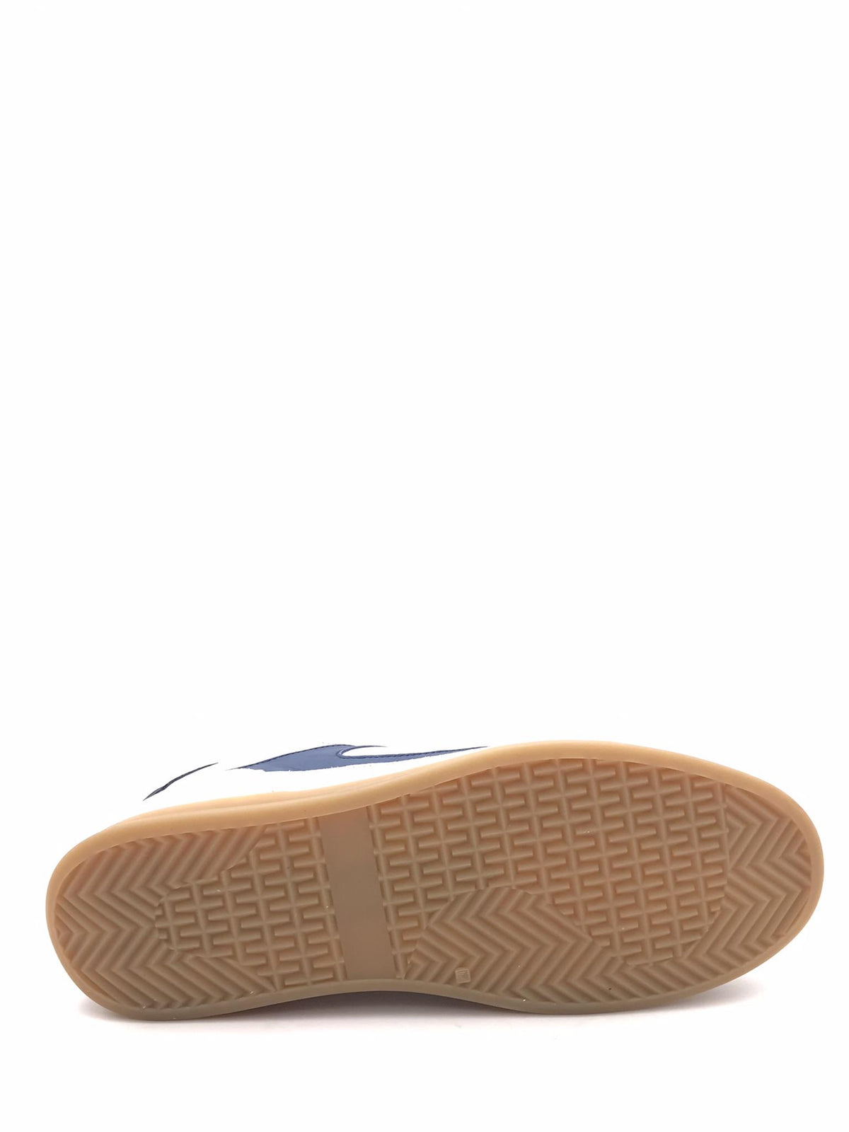 Sneakers uomo in pelle scamosciata e tessuto bianco 22D1 BIANCO FRAU 