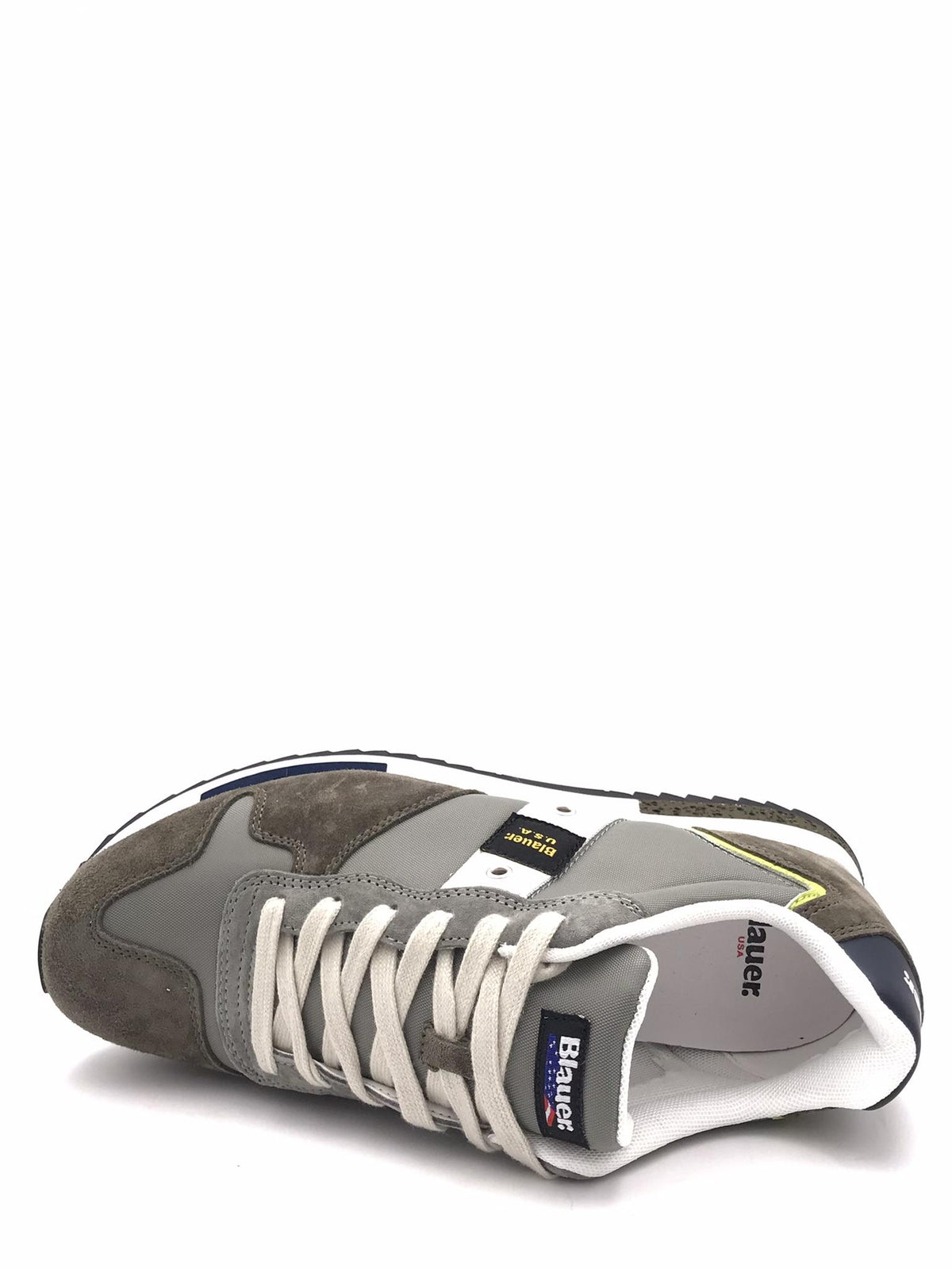 Sneakers uomo  Queens 01 military-gray QUEENS01 NUBMILITARE/GRIGIO BLAUER 