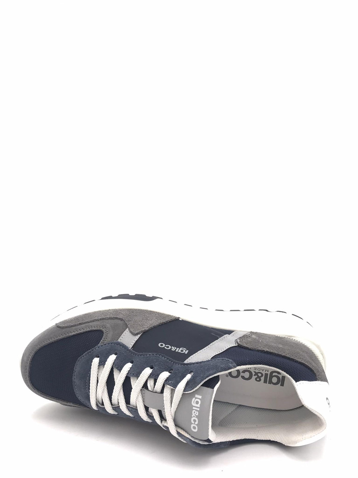 Sneakers seth antracite-blu 1119800 ANTRACITE/BLU IGI&CO 