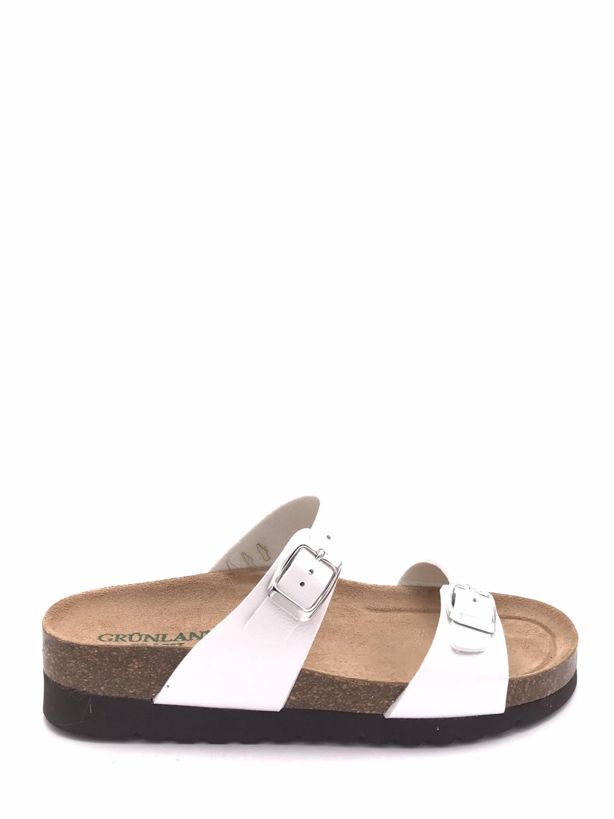 Ciabatta Hola doppia fibbia perla CB 2434 PERLA GRUNLAND 