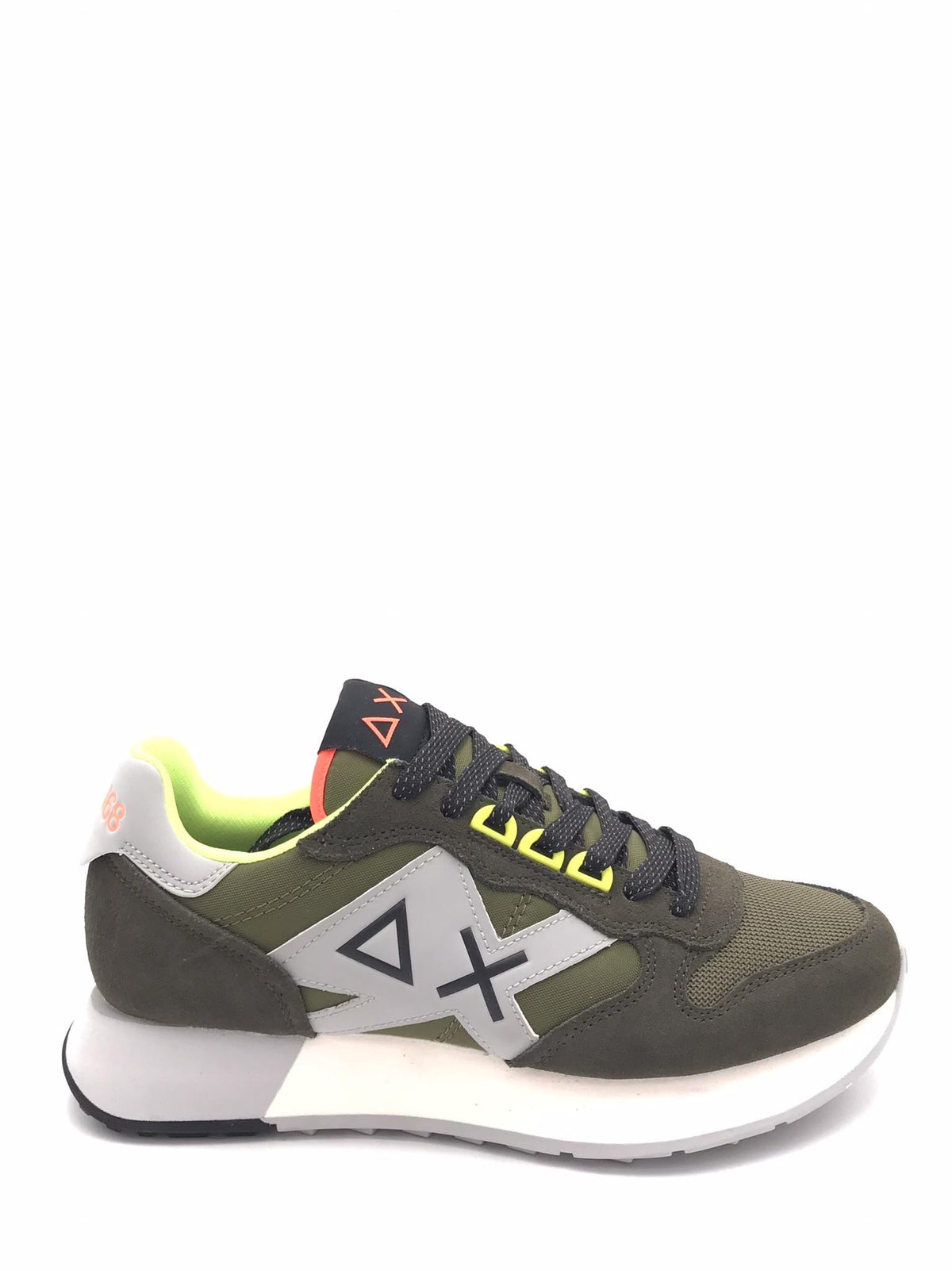 Sneakers Jaki 2.0 fluo militare Z36117 MILITARE SUN 68 