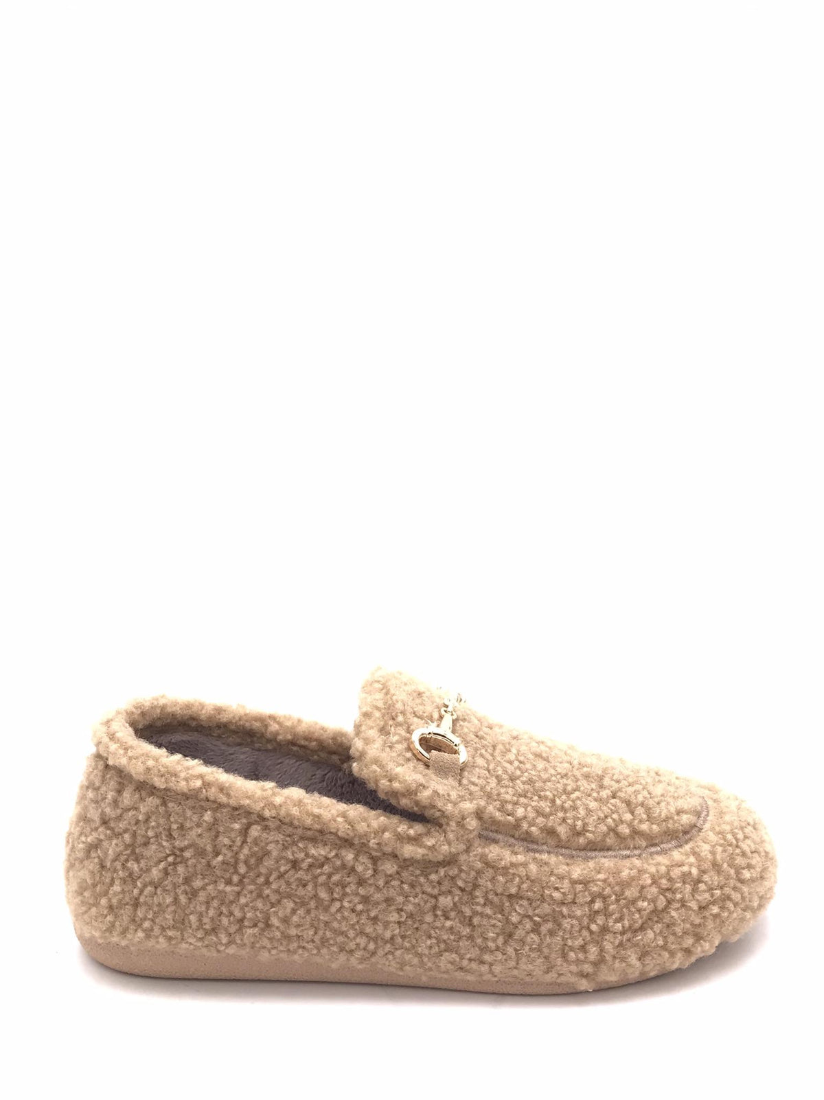 Pantofola Gles teddy terra PA1274 TERRA GRUNLAND 