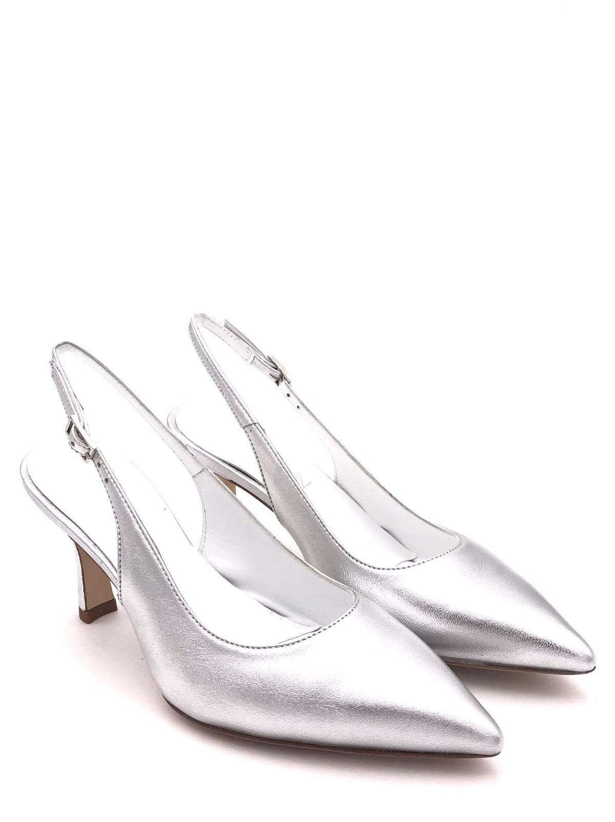 Chanel Lory in nappa laminata argento