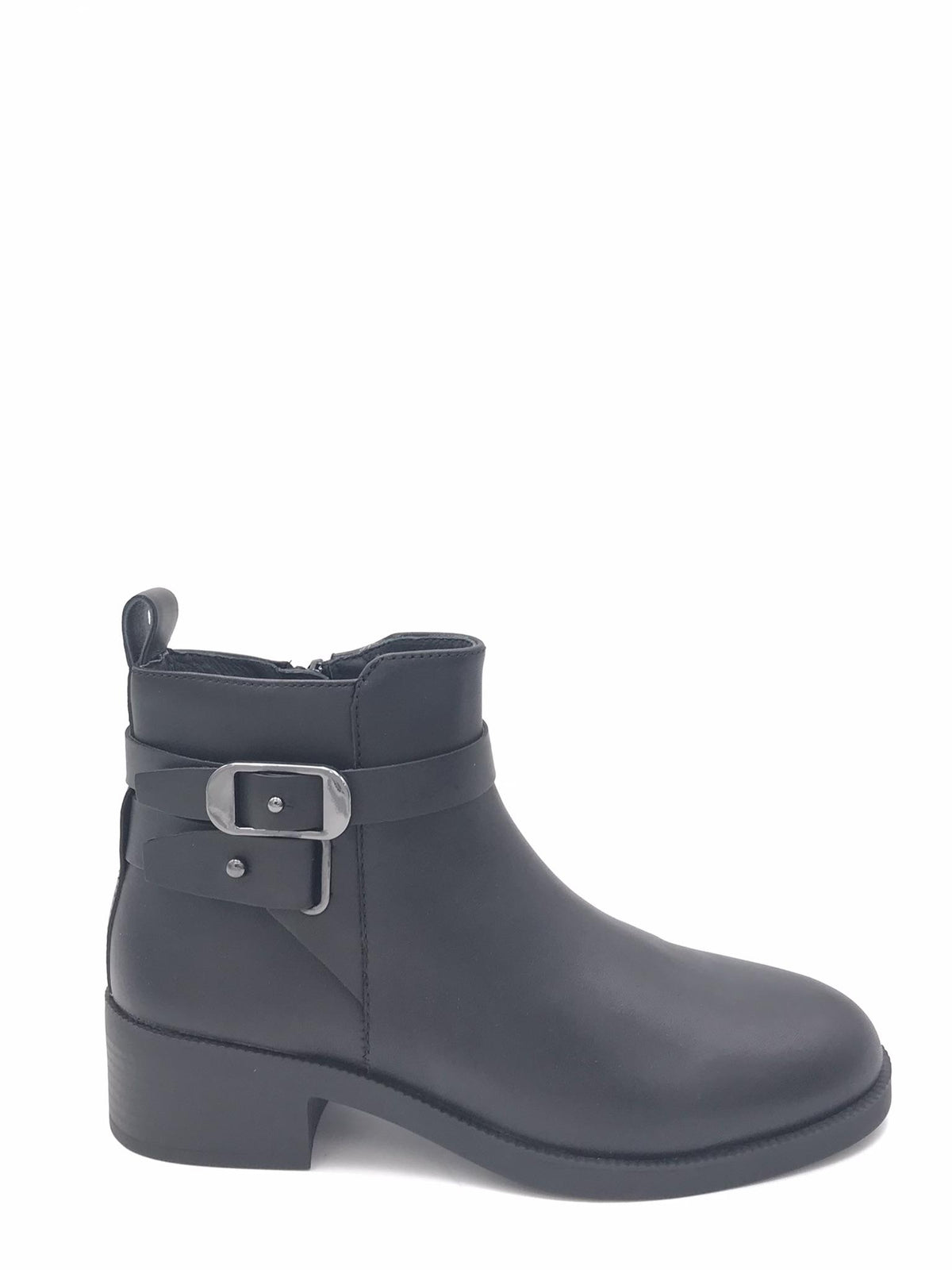 Tronchetto Alicia in pelle nera 223133 NERO STONEFLY 