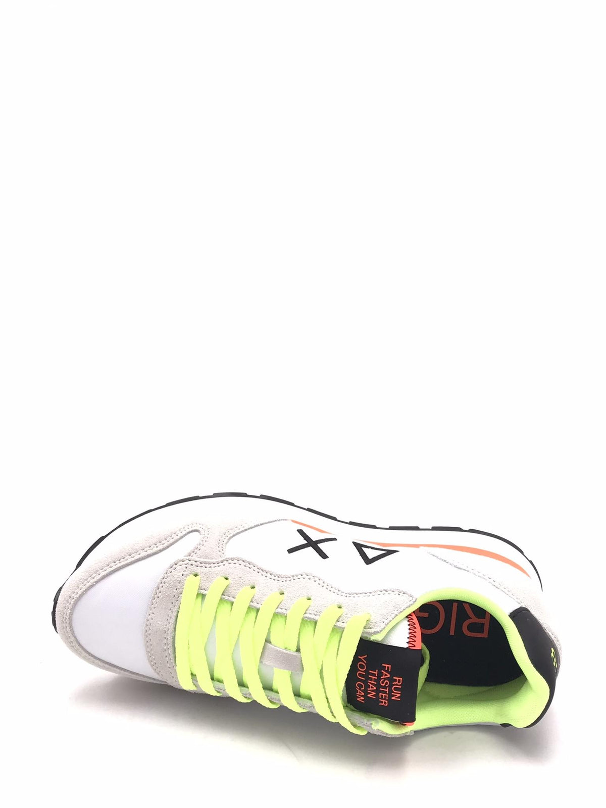 Sneakers Tom fluo bianca Z36102 BIANCA SUN 68 
