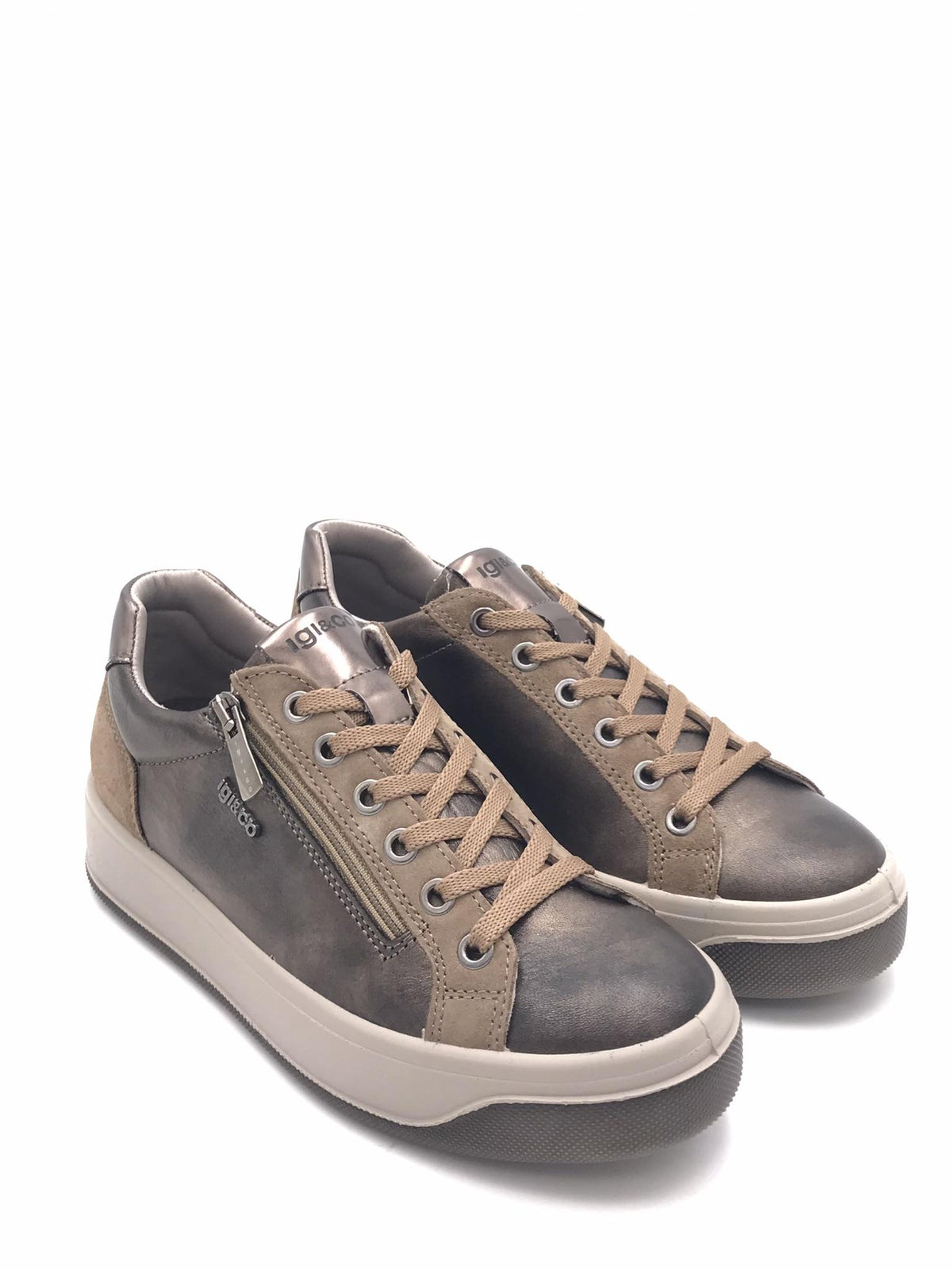 Sneakers Ava taupe-fango 8669833 TAUPE-FANGO IGI&CO 