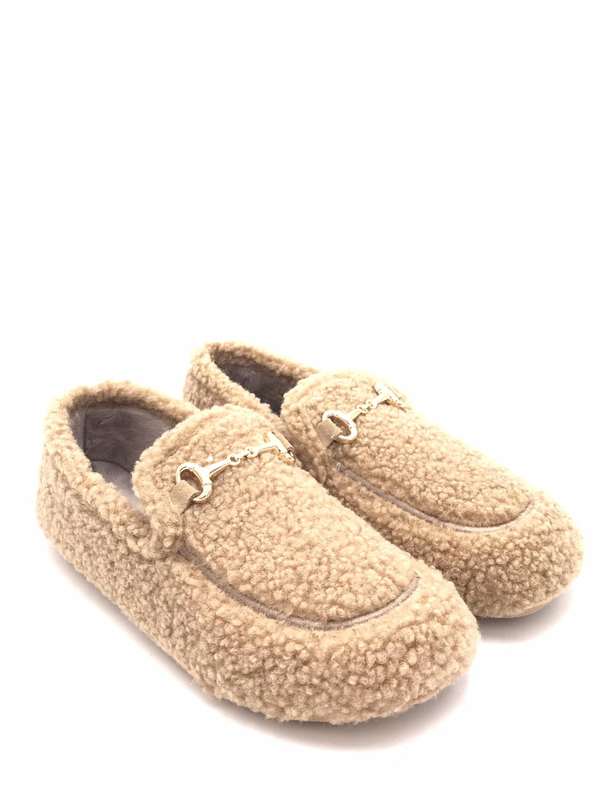 Pantofola Gles teddy terra PA1274 TERRA GRUNLAND 