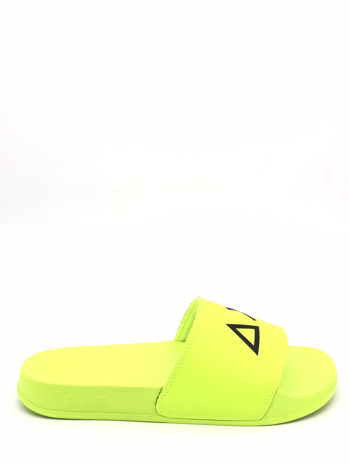 Slippers logo giallo fluo BX36110 GIALLO SUN 68 