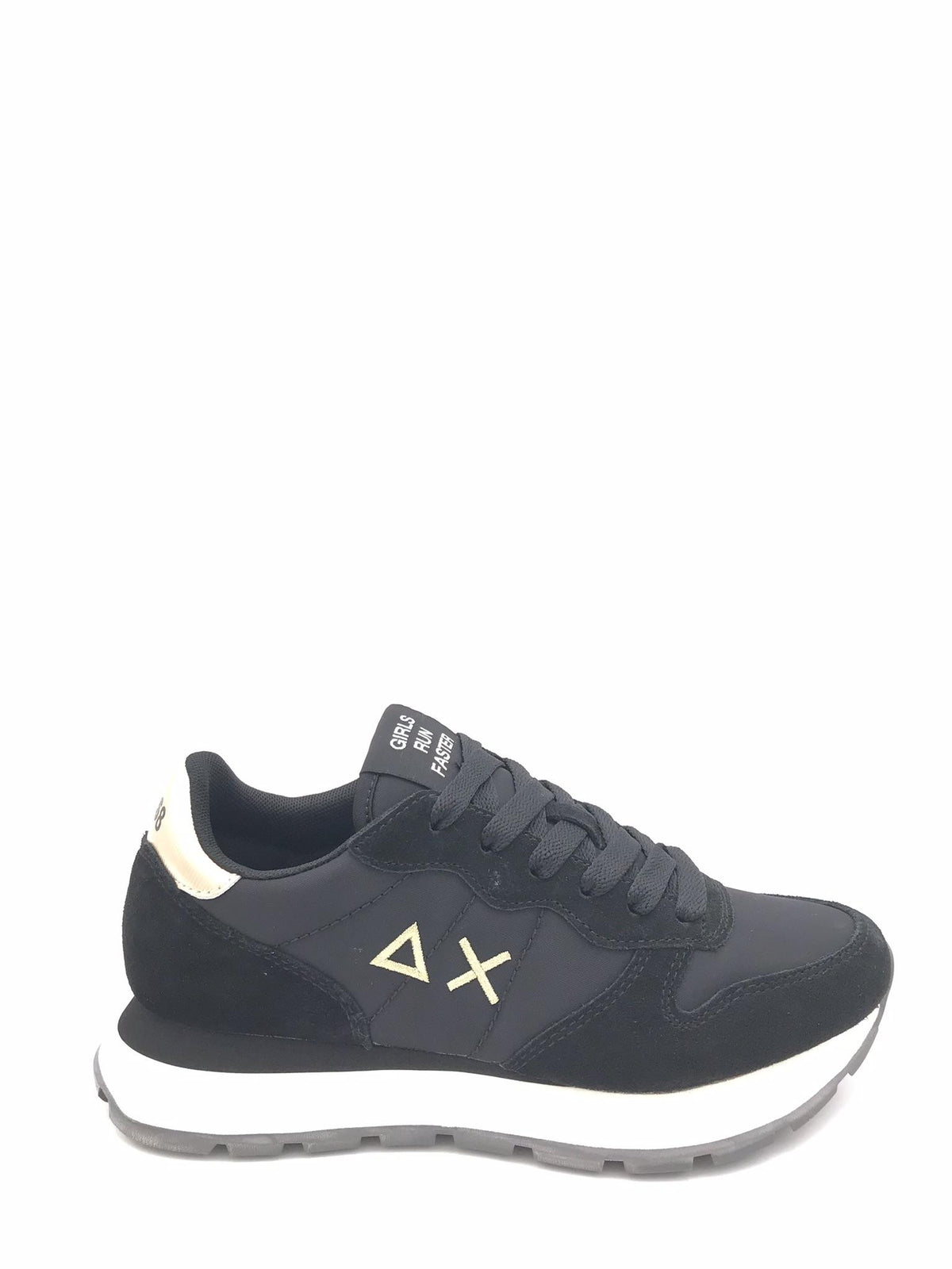 Sneakers Ally gold silver nera Z45202 NERO SUN 68 