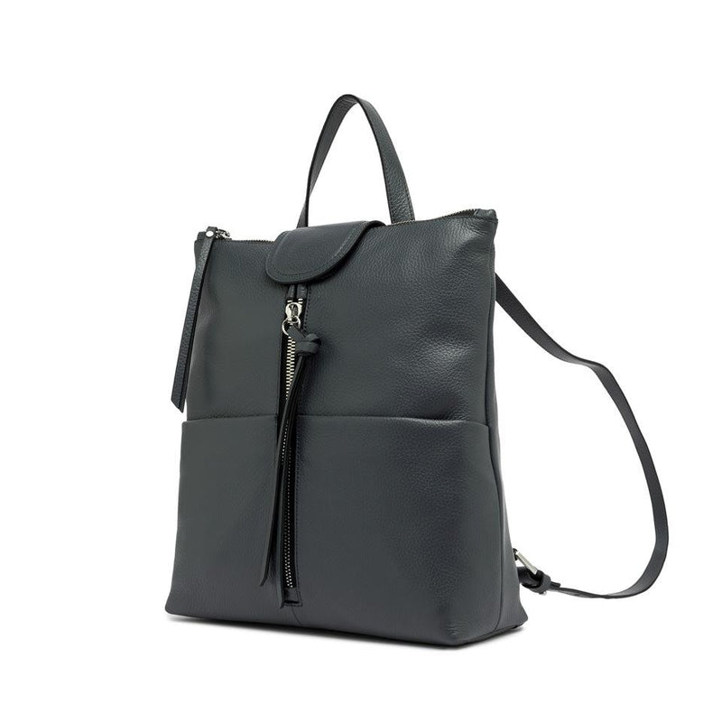 Zaino Giada in pelle bottalata midnight sky ZN7040 GRIGIO GIANNI CHIARINI 