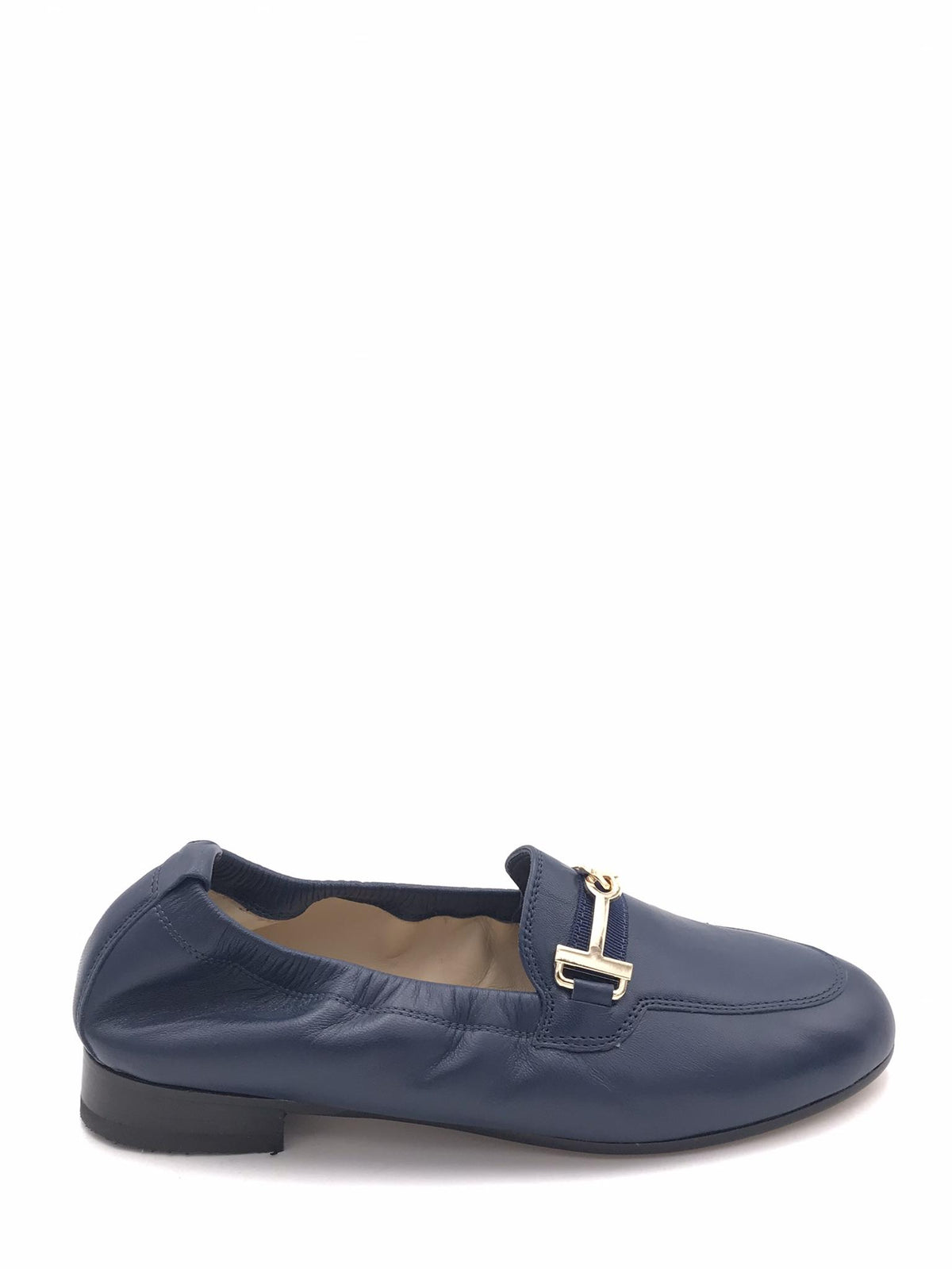 Mocassino in pelle blu 4003N BLU ZULIAN 