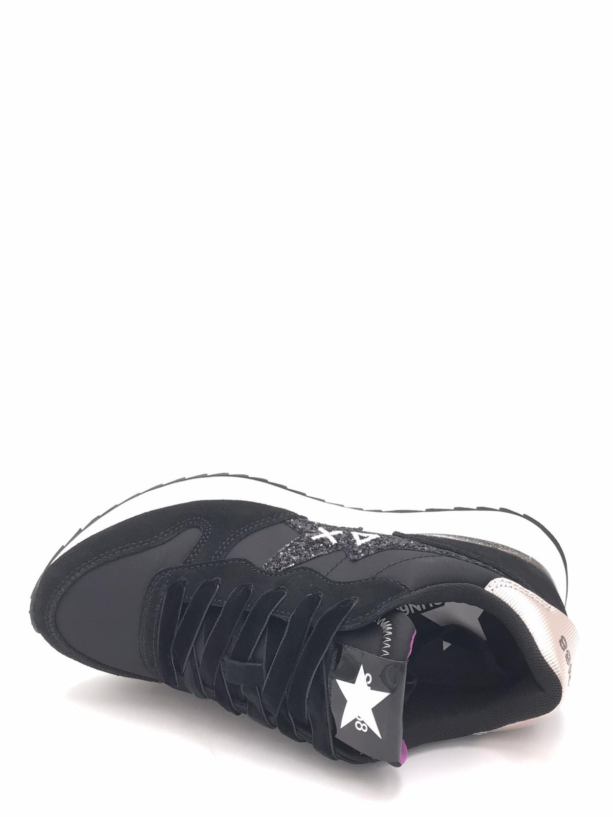 Sneakers Stargirl glitter logo nera Z45217 NERO SUN 68 