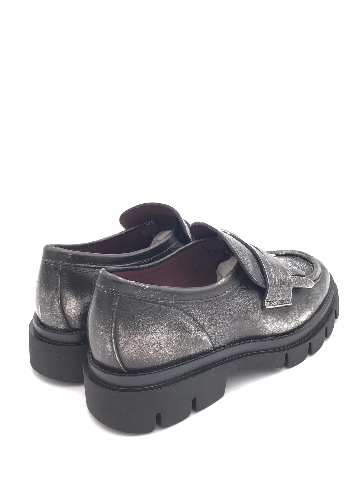 Mocassino in pelle asportabile antracite 324 ANTRACITE LEGAZZELLE 