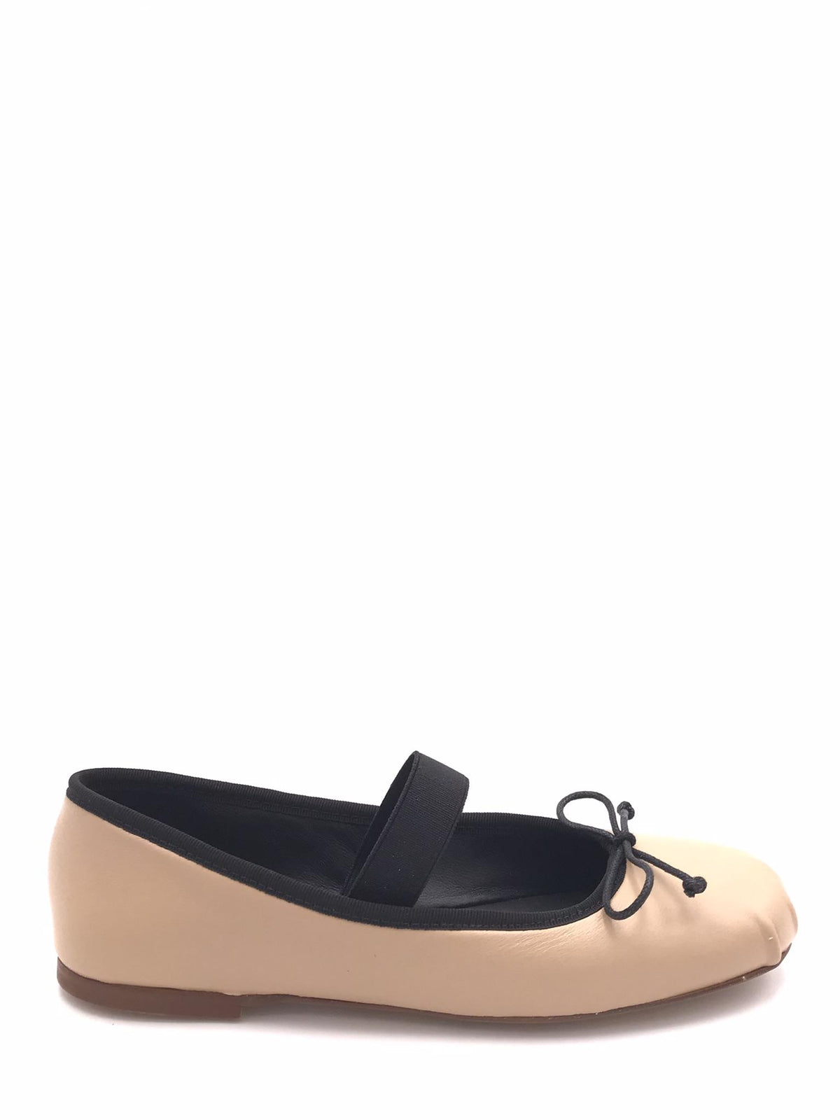 Ballerina in pelle crema 5016 BEIGE OFFICINA 