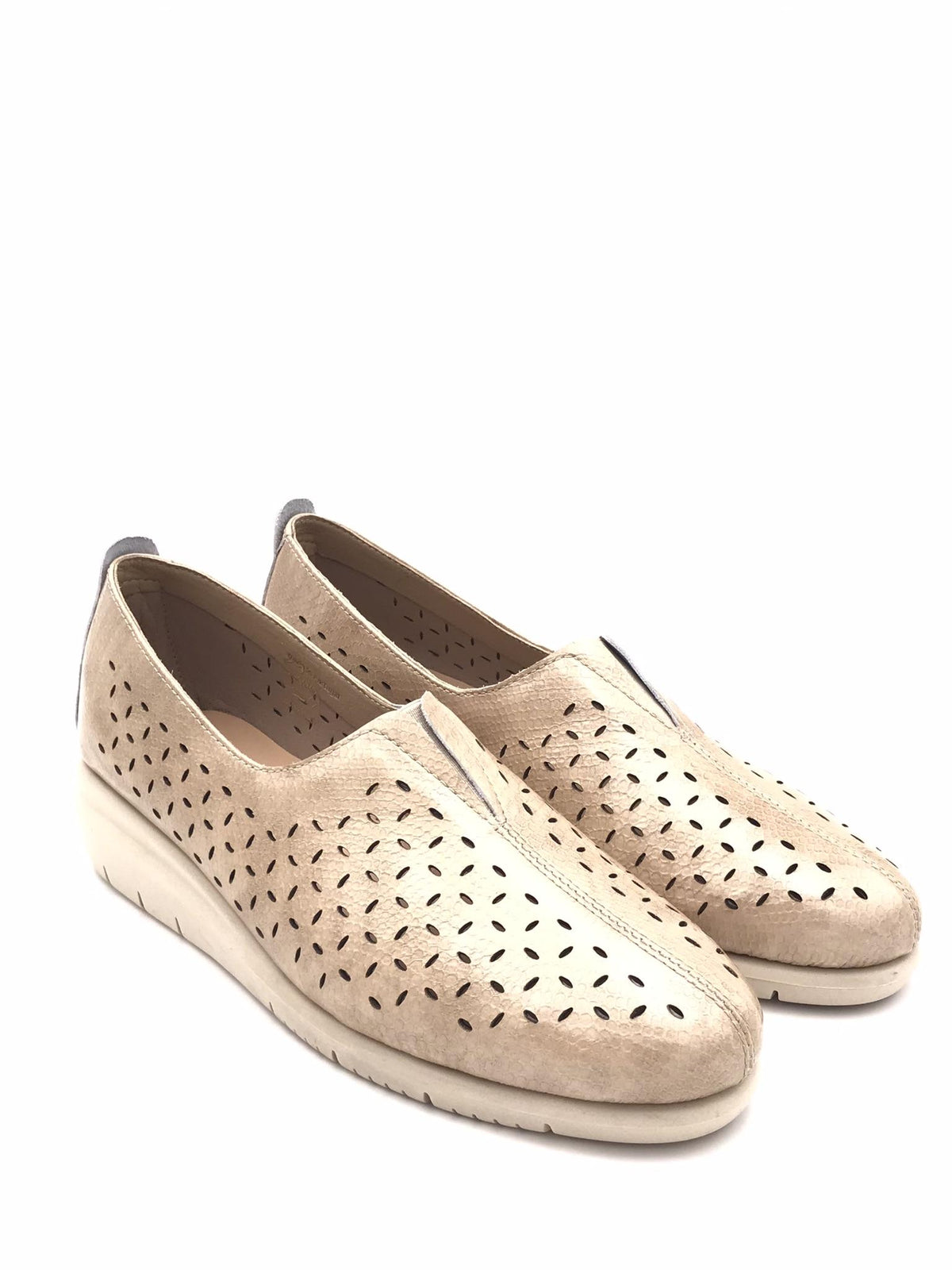 Scarpa donna accollata Rysa beige