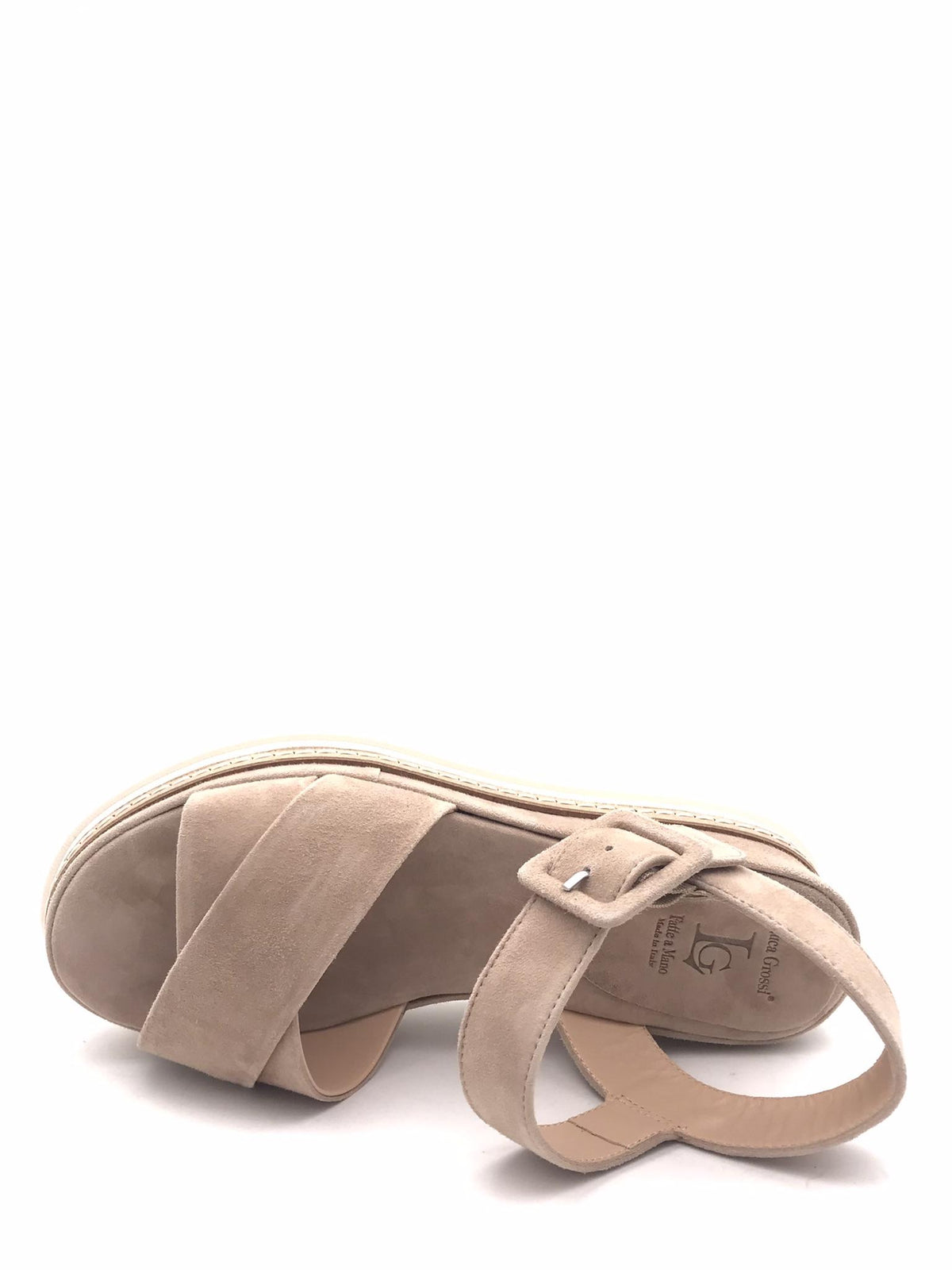 Sandalo donna Fourtal biscotto B928S BEIGE LUCA GROSSI 
