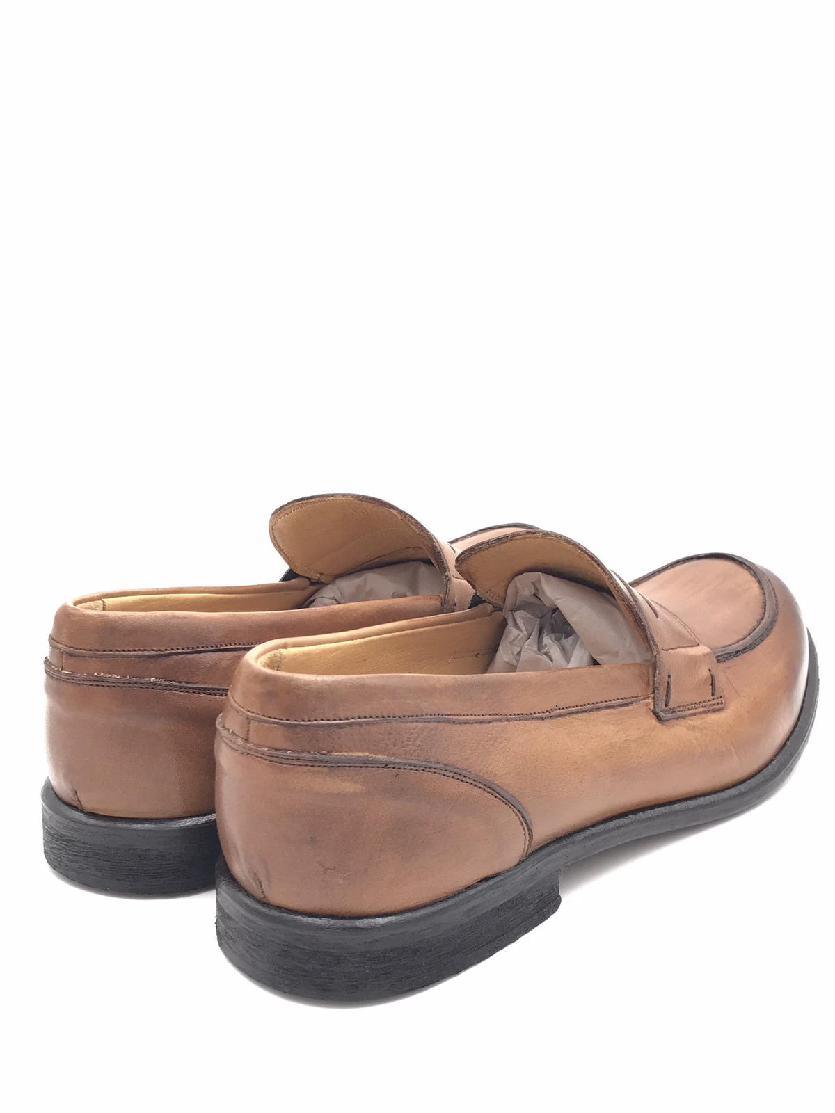 Mocassino uomo in pelle cuoio