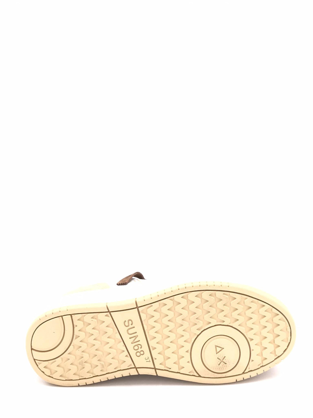 Sneakers basket love lady bianca-oro Z45244 BIANCA-ORO SUN 68 