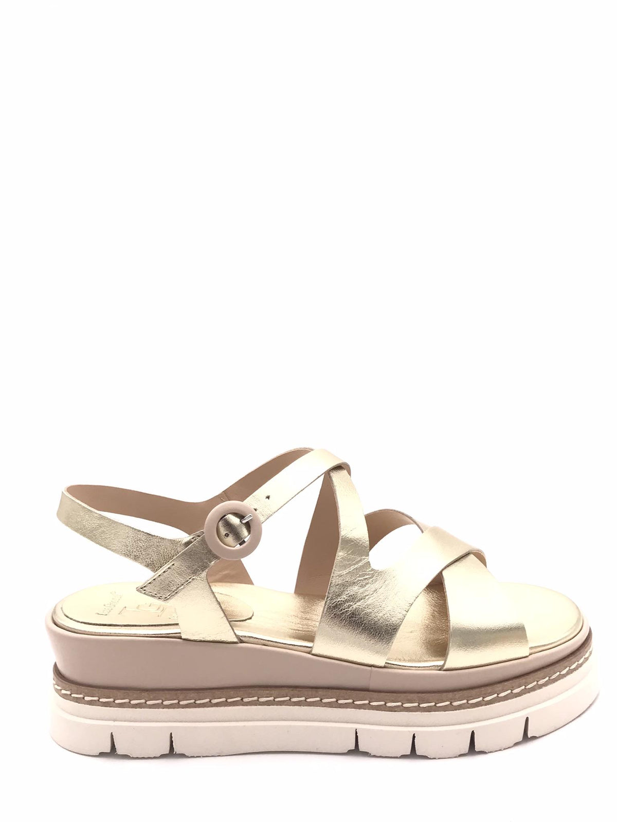 Sandalo donna Fourtal platino K326S PLATINO LUCA GROSSI 