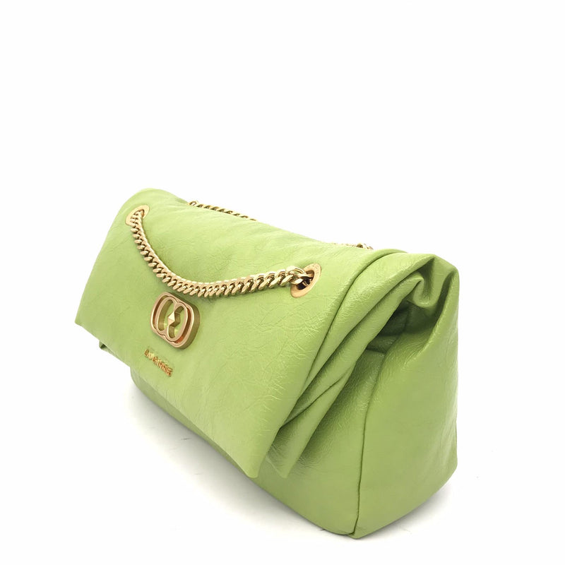 Borsa lumi small shoulder bag lime 151M-CX-140 LIME LA CARRIE 