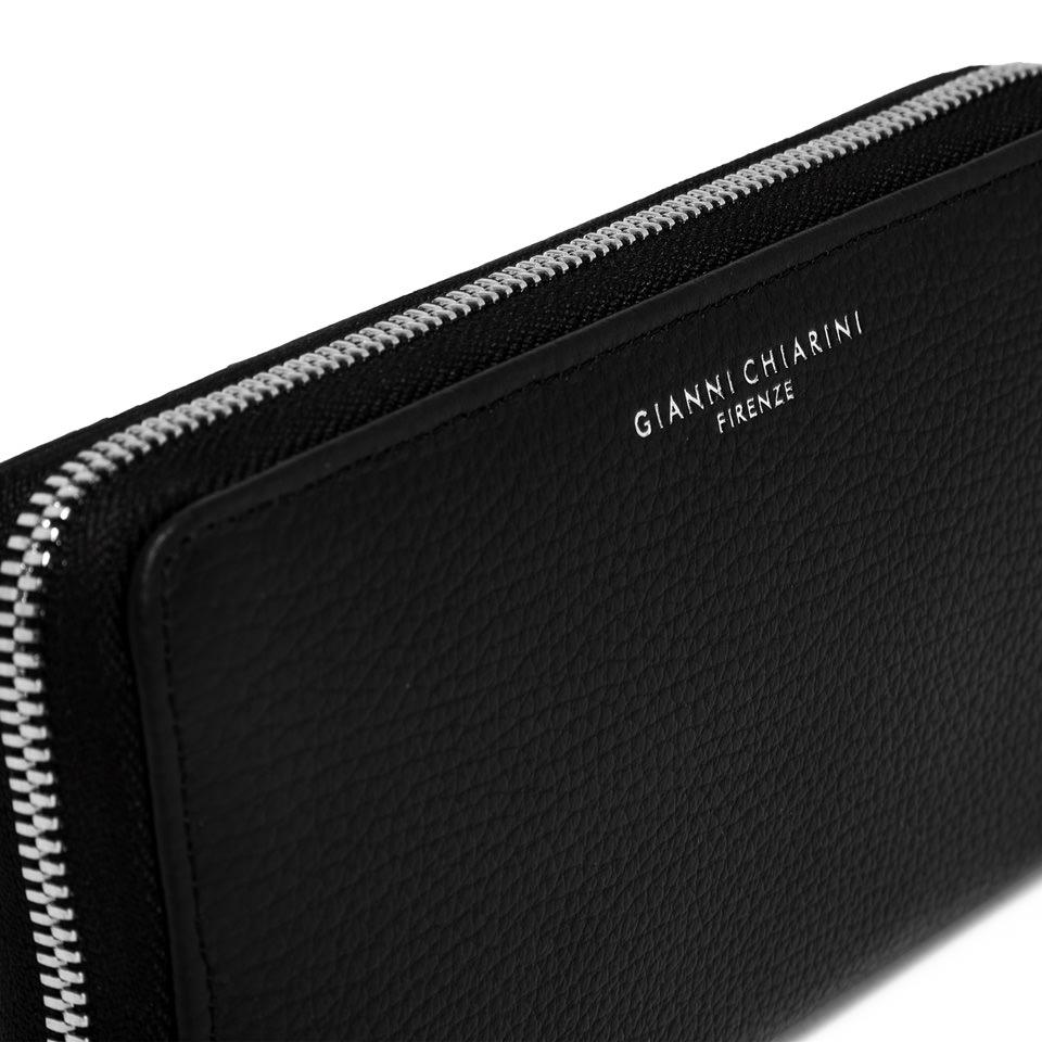 Portafoglio wallet zip round nero PF5042 NERO GIANNI CHIARINI 