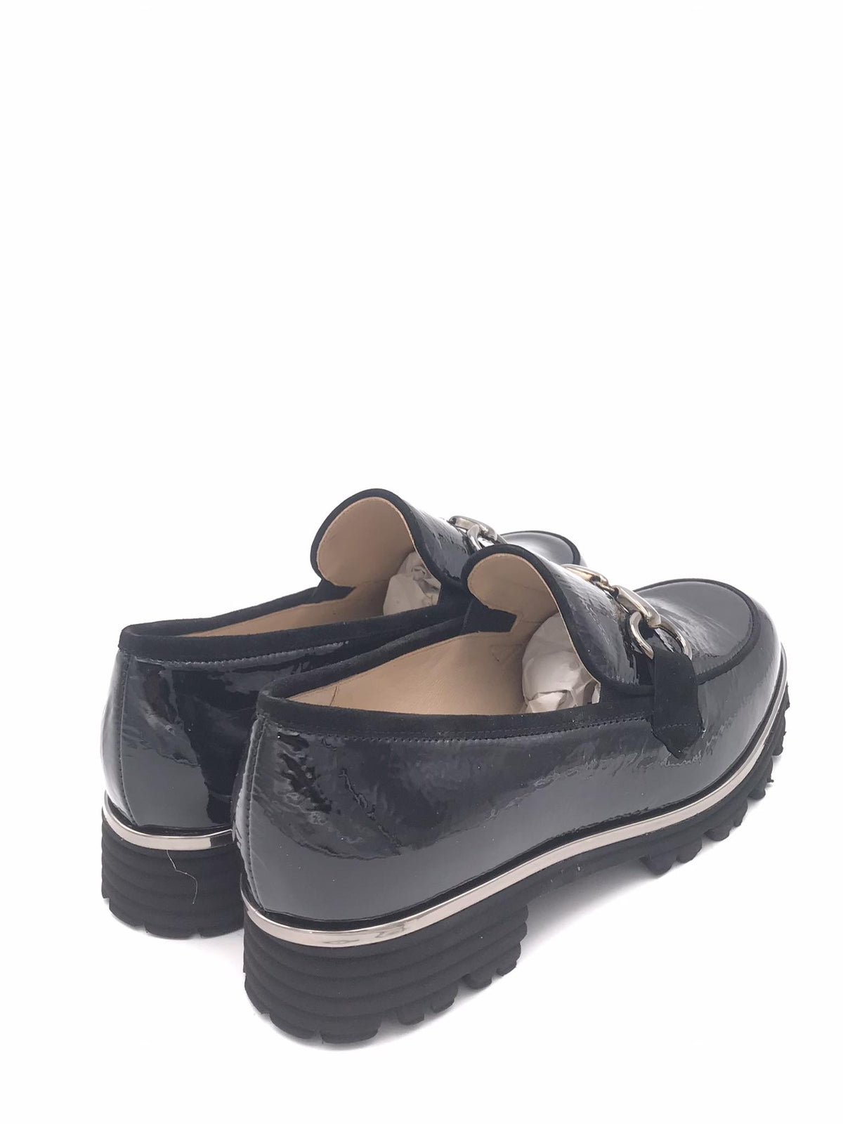 Mocassino Gemy in naplak nero 175 NERO ZULIAN 