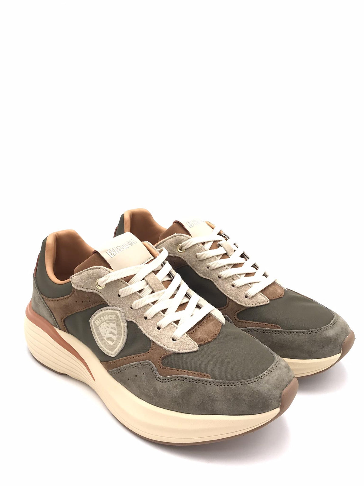 Sneakers Lander 02 militare-taupe LANDER 02 MILITARE/TEUPE BLAUER 