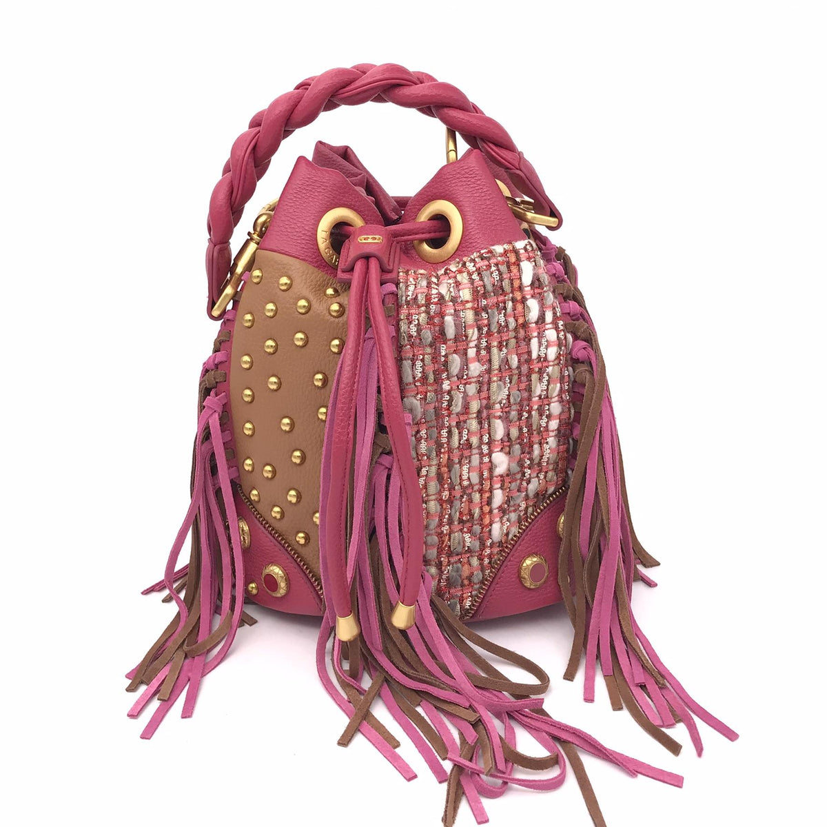 Borsa legacy bucket mix combi ficsia 151M-EM-120 FUCSIA LA CARRIE 