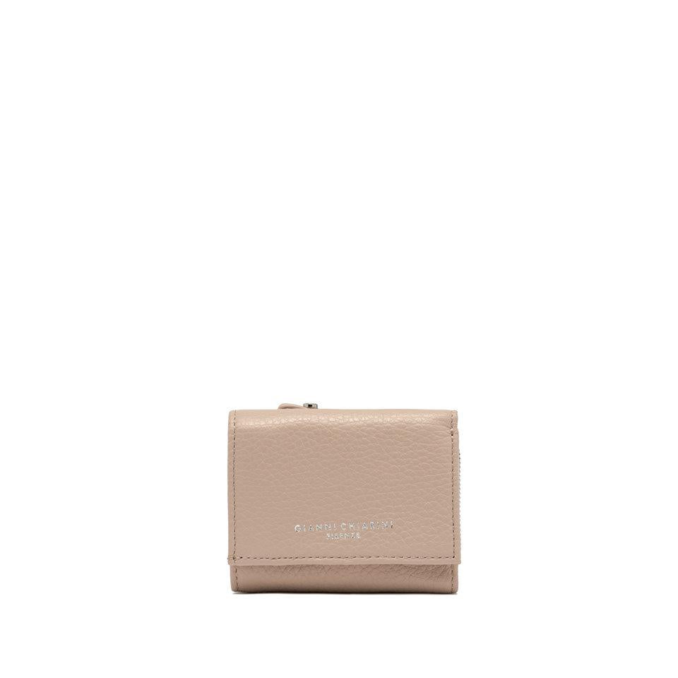 Mini portafoglio in pelle bottalata pink salt PFW5065 GRNCIPRIA GIANNI CHIARINI 