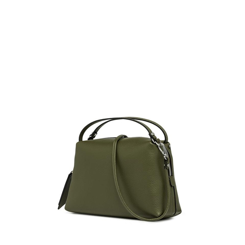 Borsa Alifa in pelle bottalata deep fir BS8148 VERDE GIANNI CHIARINI 